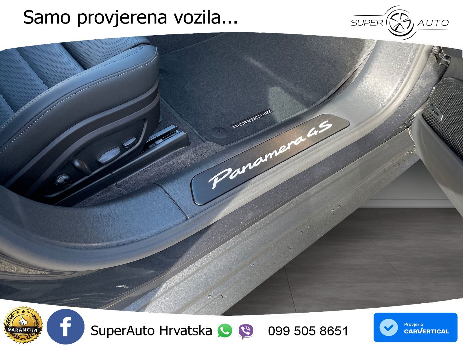 Porsche Panamera 4S 2.9 V6 (544 KS) E-Hybrid PDK LED+GR SJED+ACC