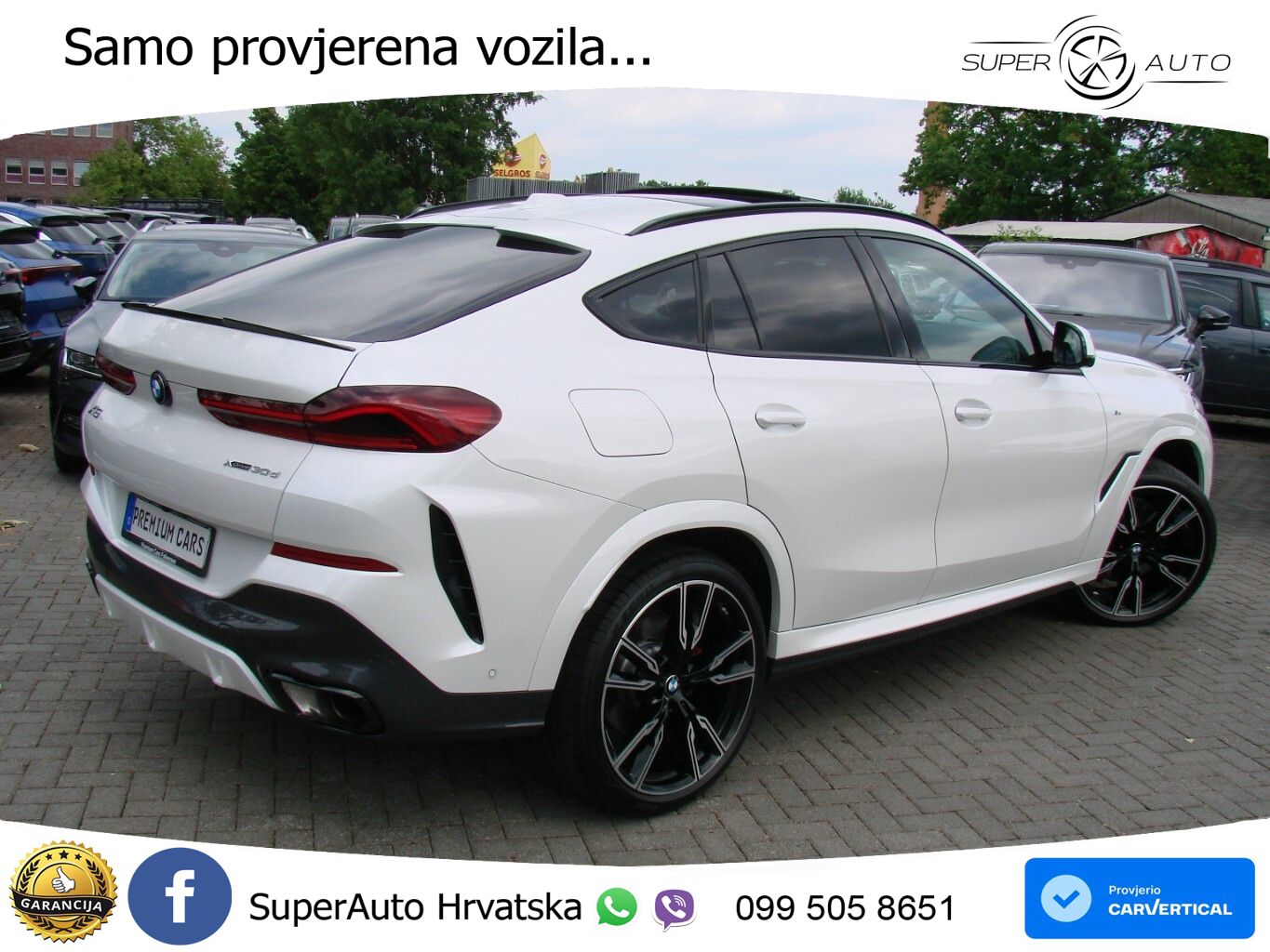 BMW X6 30d (298 KS) xDrive Steptronic M Sport LED+GR SJED+ACC