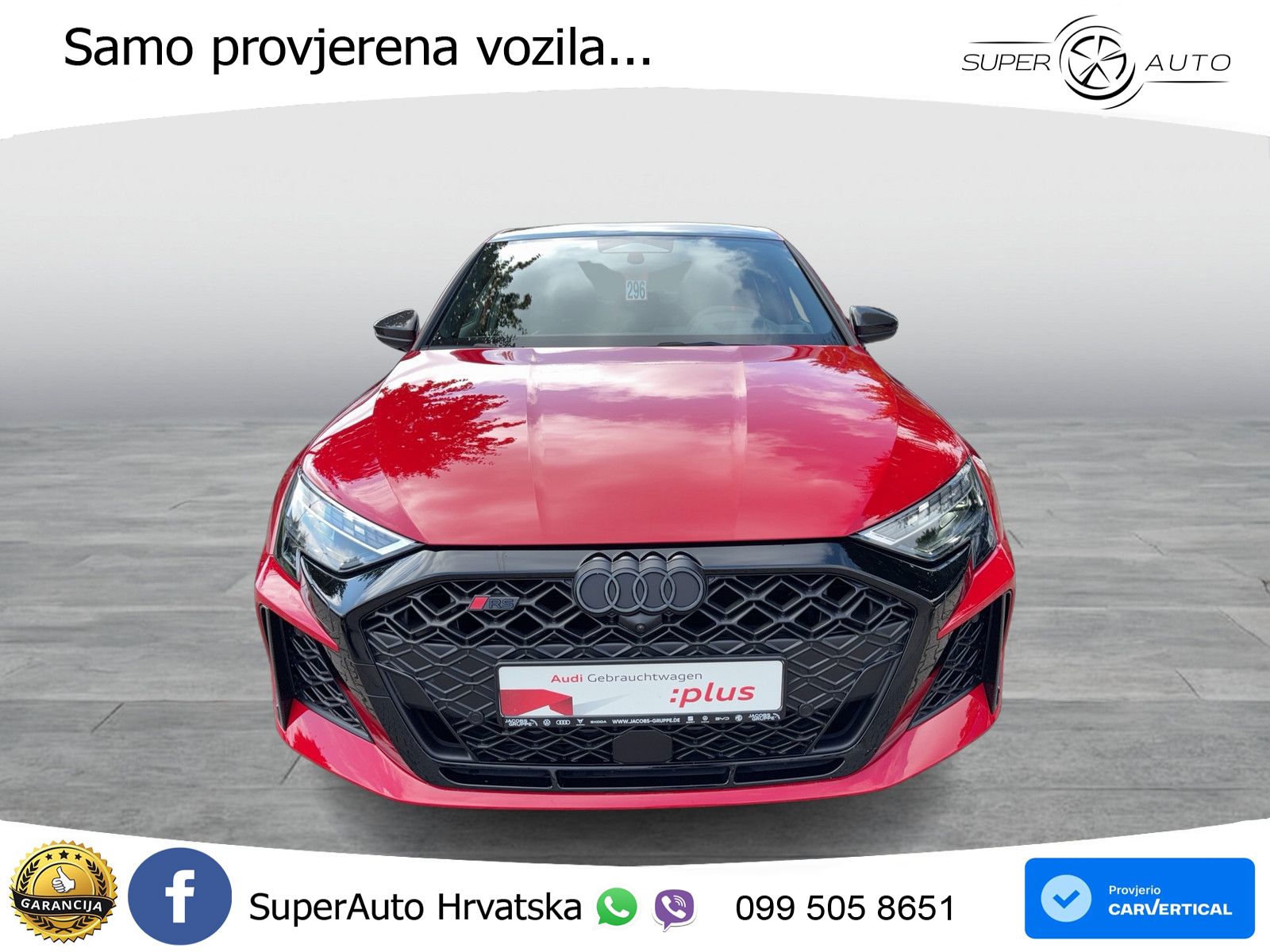 Audi RS3 Sedan 2.5 TFSI (400 KS) quattro S tronic LED+GR SJED+ACC