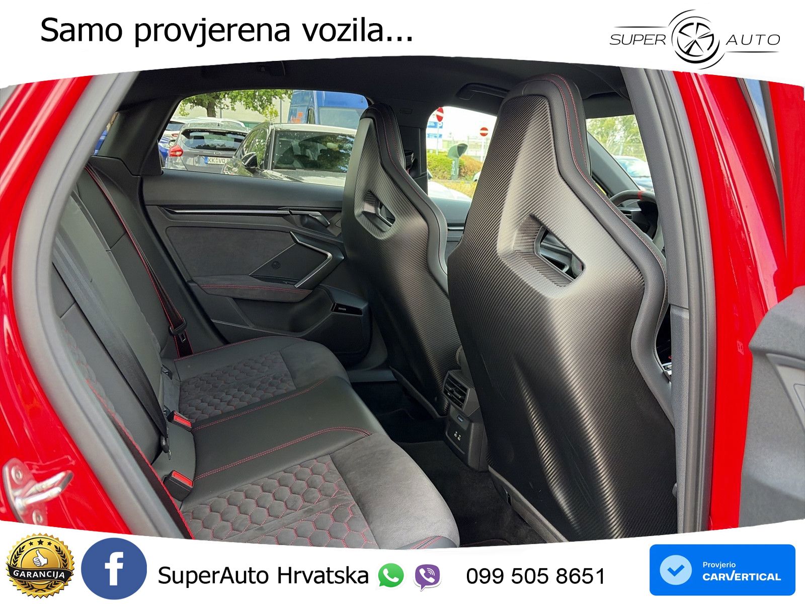 Audi RS3 Sedan 2.5 TFSI (400 KS) quattro S tronic LED+GR SJED+ACC