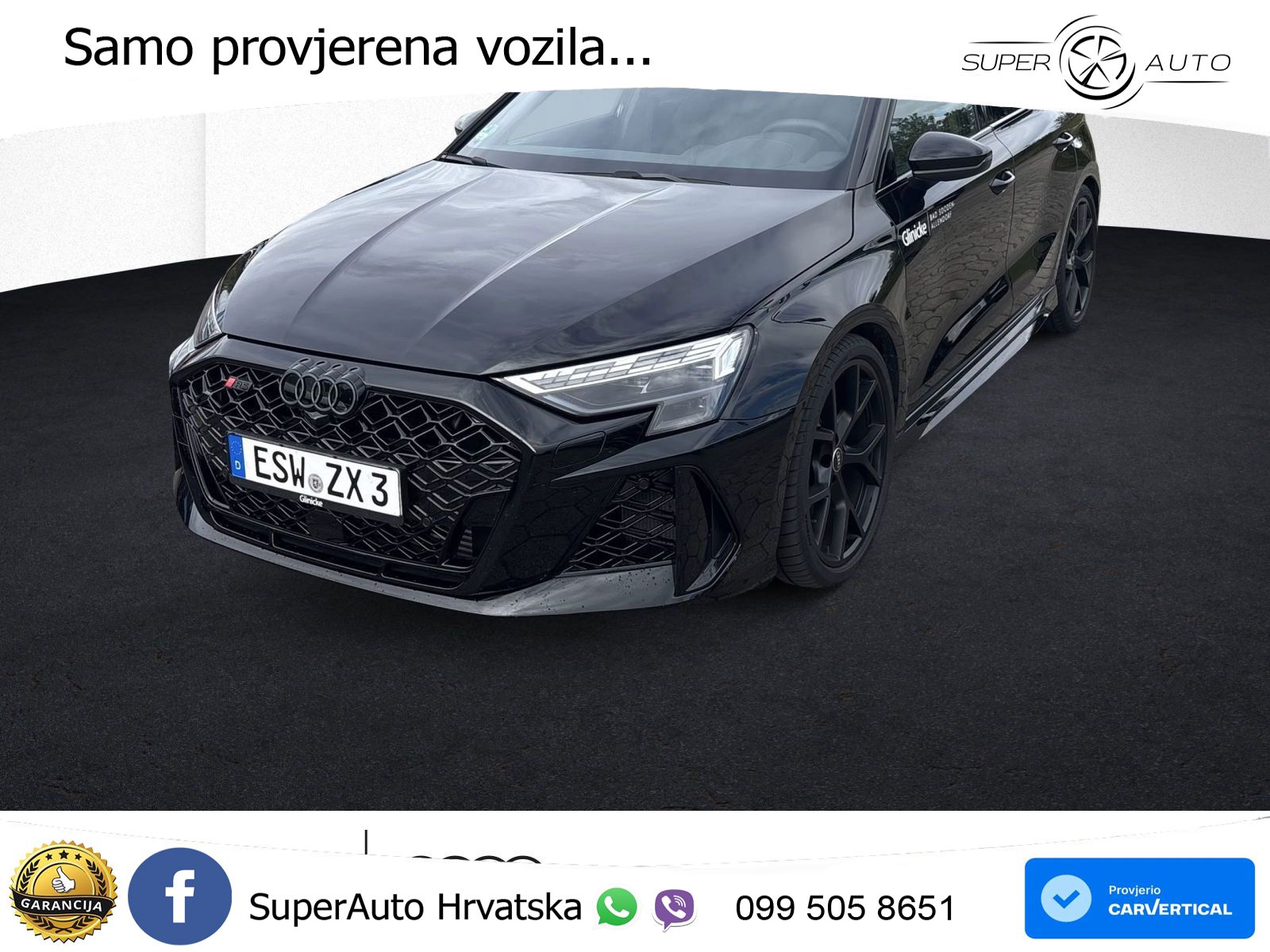 Audi RS3 Sedan 2.5 TFSI (400 KS) quattro S tronic