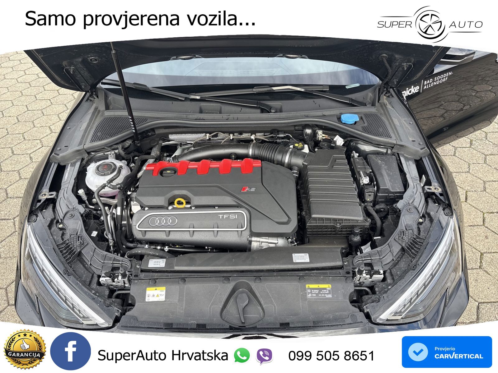 Audi RS3 Sedan 2.5 TFSI (400 KS) quattro S tronic