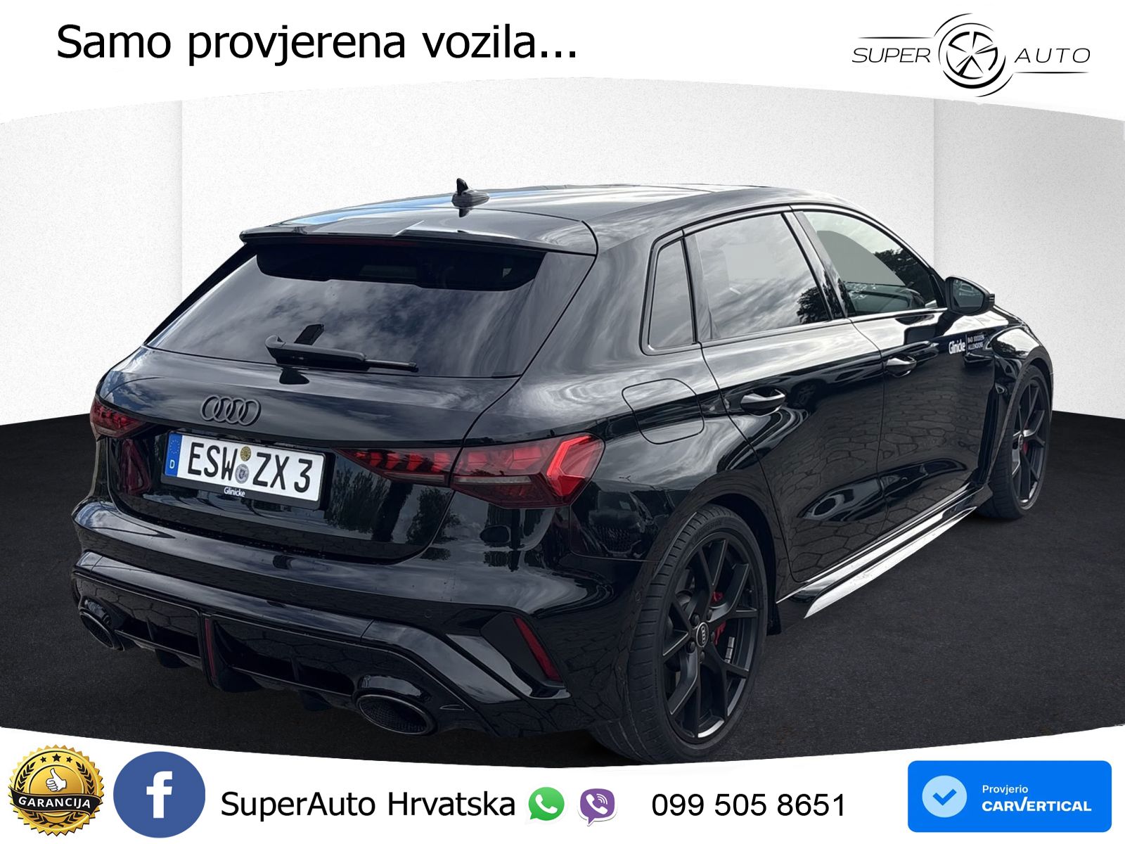 Audi RS3 Sedan 2.5 TFSI (400 KS) quattro S tronic