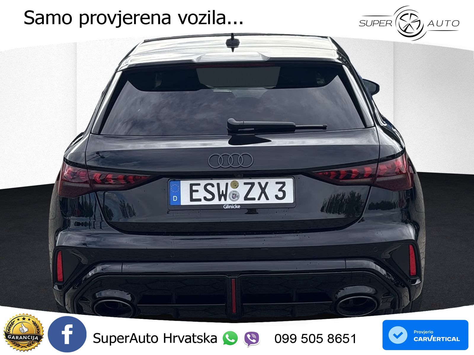 Audi RS3 Sedan 2.5 TFSI (400 KS) quattro S tronic