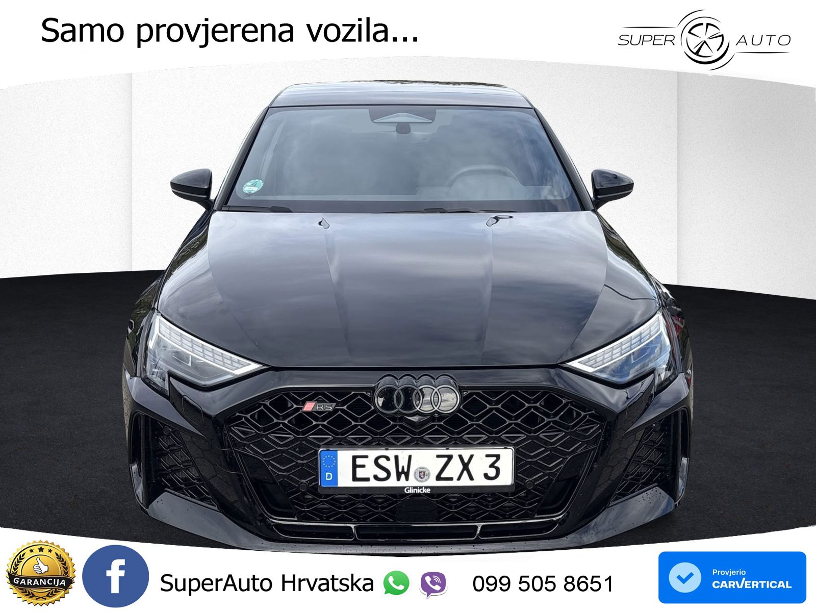 Audi RS3 Sedan 2.5 TFSI (400 KS) quattro S tronic