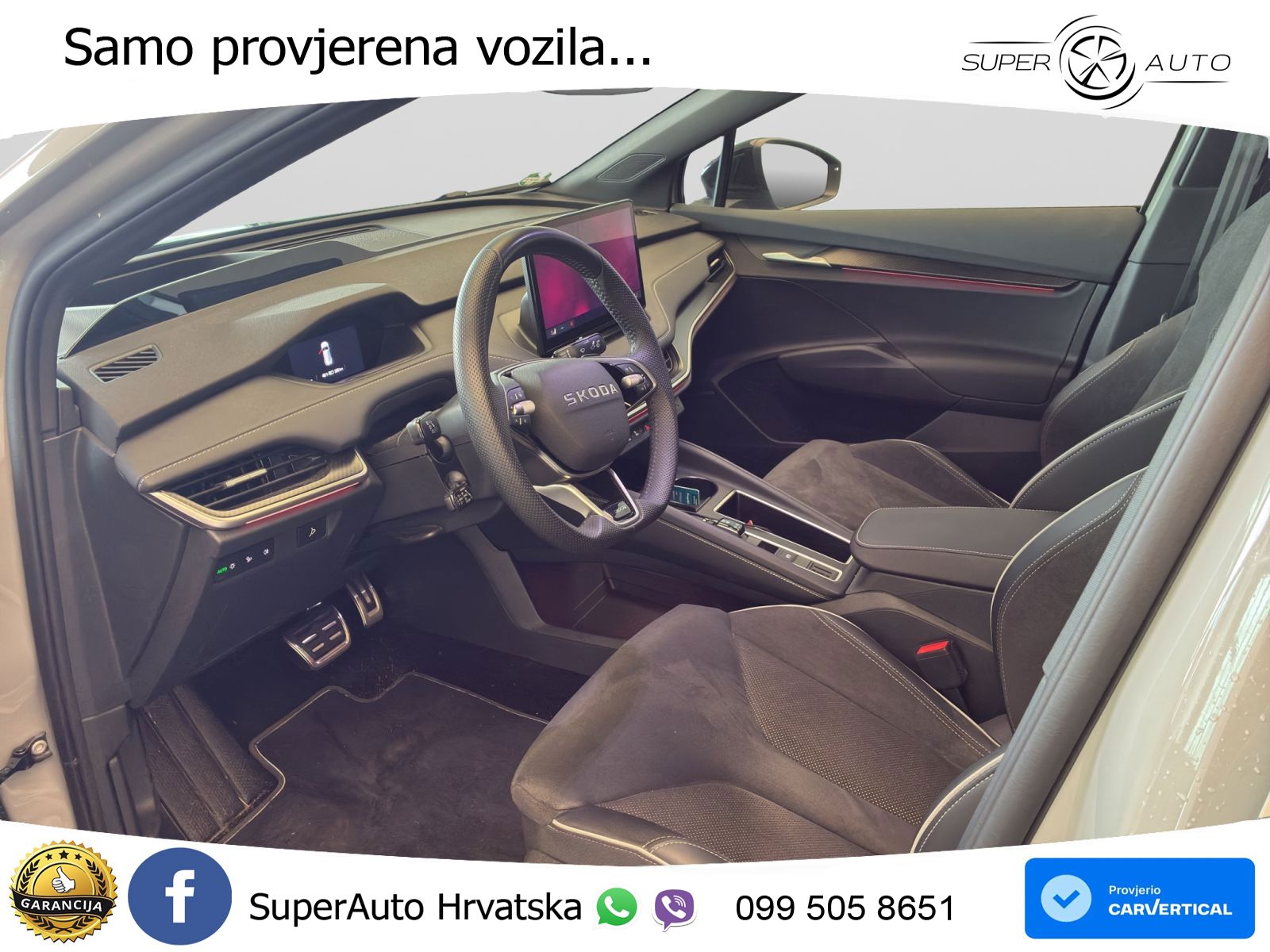 Škoda Enyaq Coupe iV 85 82 kWh (286 KS) SportLine LED+GR SJED+ACC
