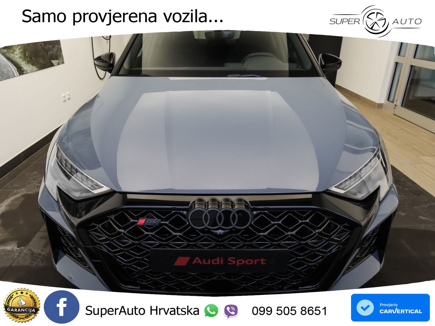 Audi RS3 Sedan 2.5 TFSI (400 KS) quattro S tronic LED+GR SJED+ACC