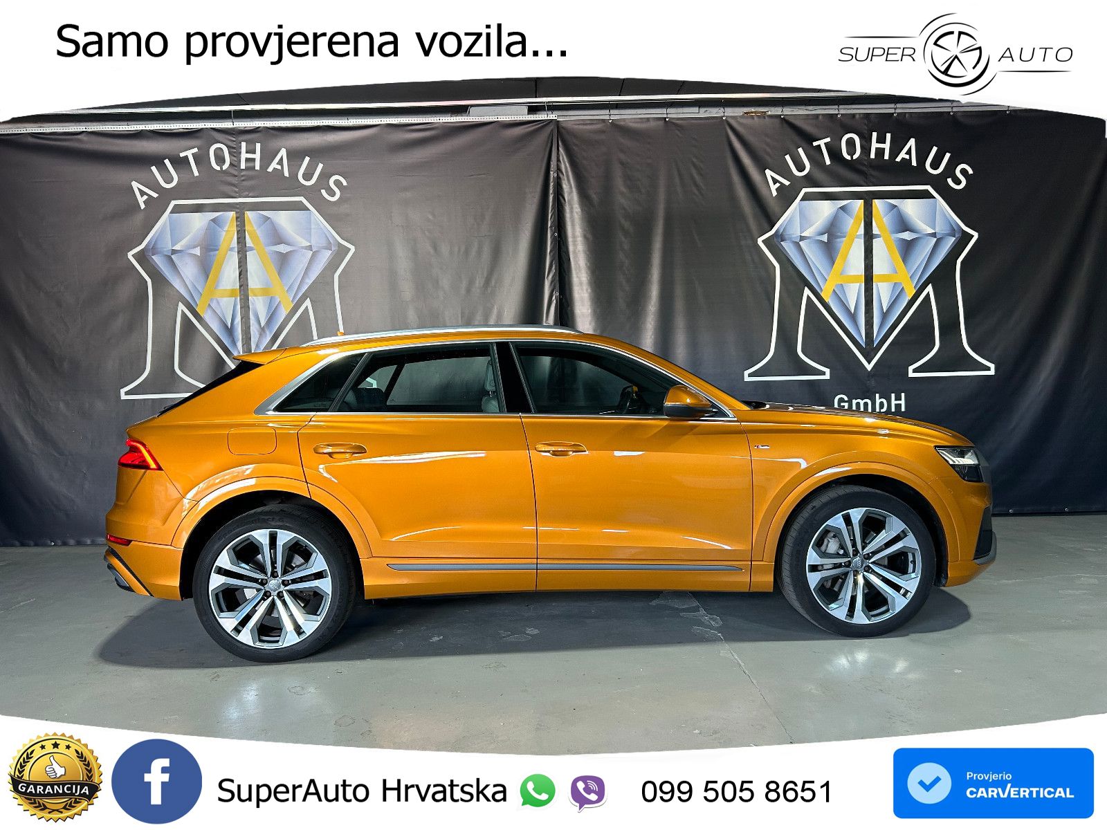 Audi Q8 50 TDI V6 (286 KS) quattro Tiptronic S line LED+GR SJED+ACC