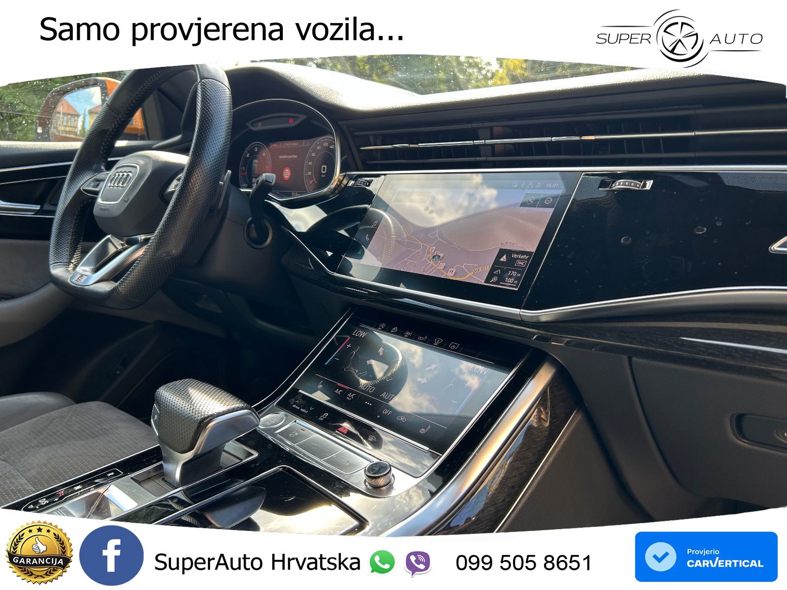 Audi Q8 50 TDI V6 (286 KS) quattro Tiptronic S line LED+GR SJED+ACC