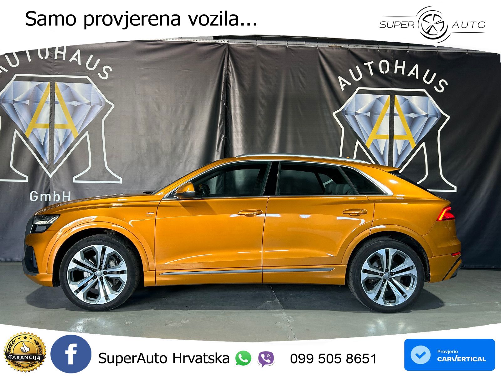 Audi Q8 50 TDI V6 (286 KS) quattro Tiptronic S line LED+GR SJED+ACC