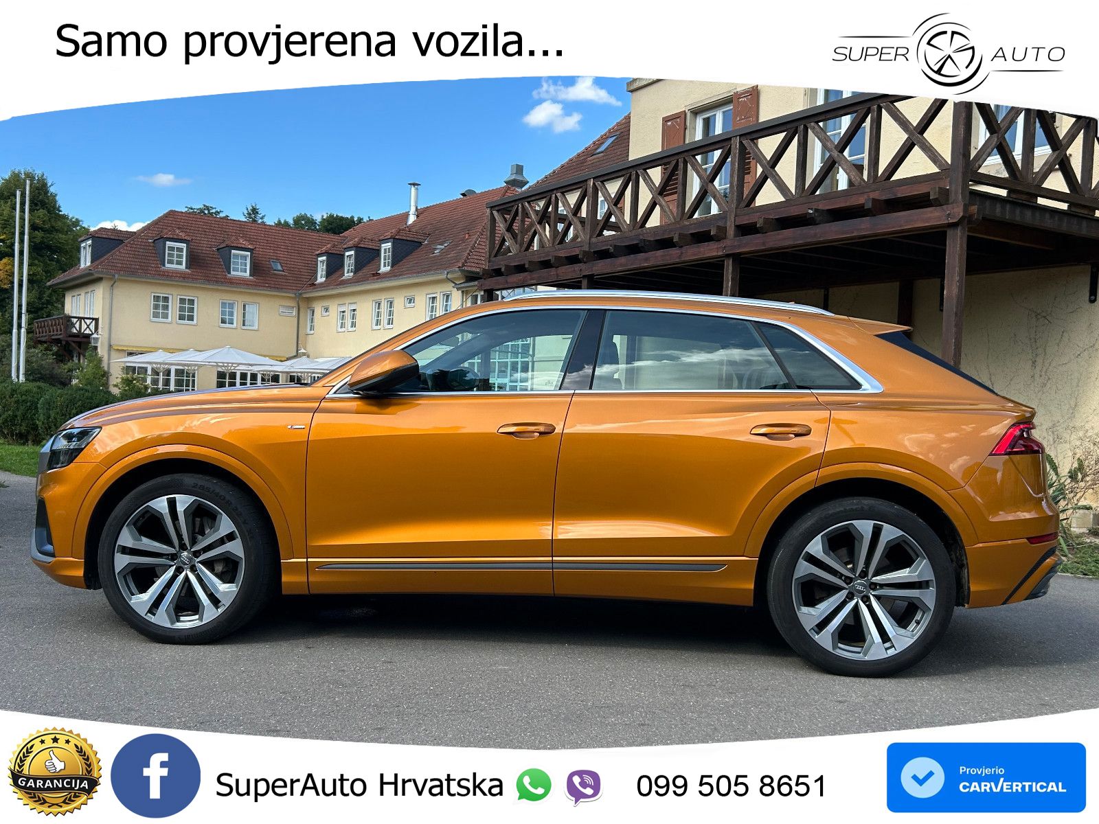 Audi Q8 50 TDI V6 (286 KS) quattro Tiptronic S line LED+GR SJED+ACC
