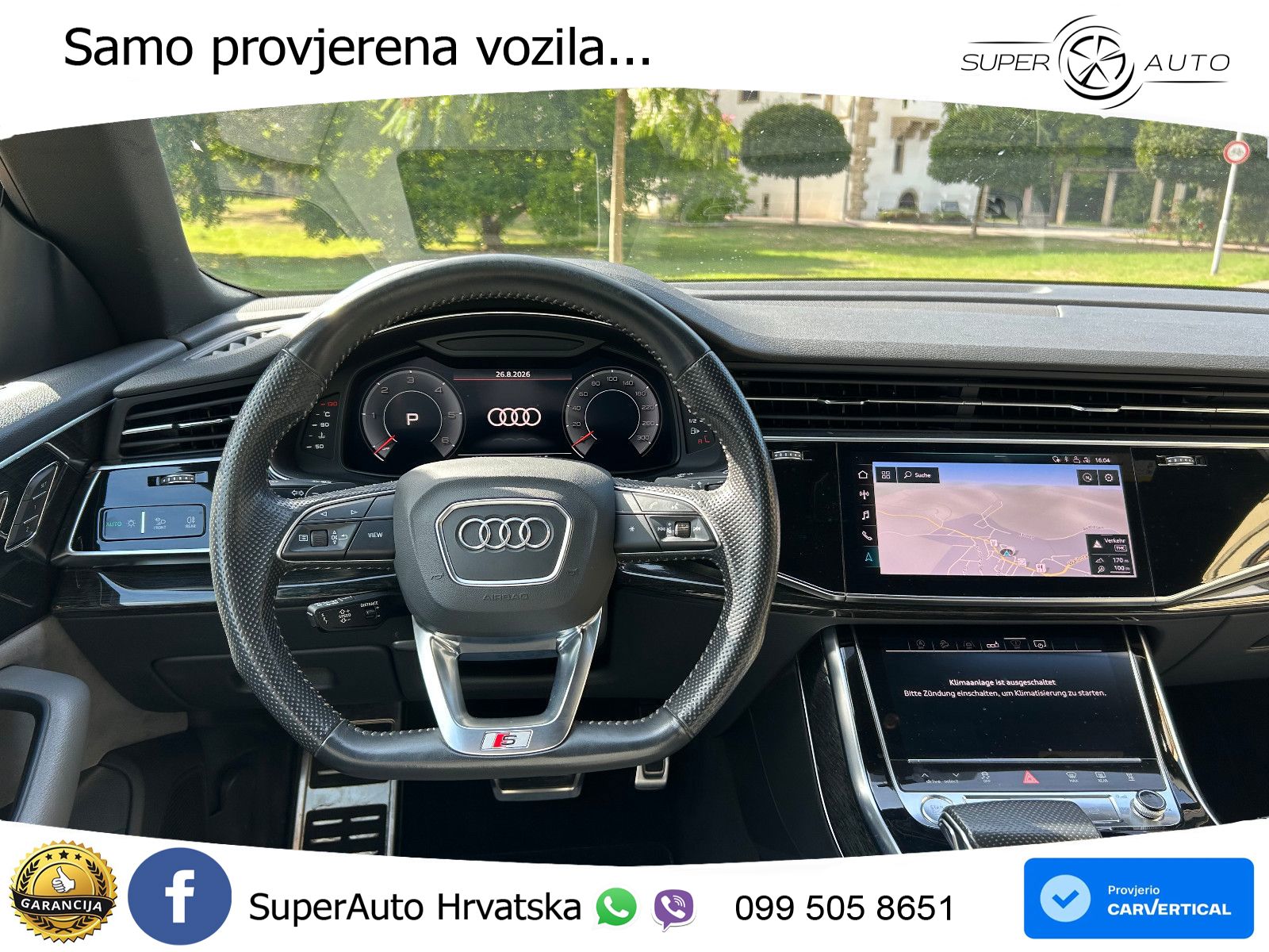 Audi Q8 50 TDI V6 (286 KS) quattro Tiptronic S line LED+GR SJED+ACC