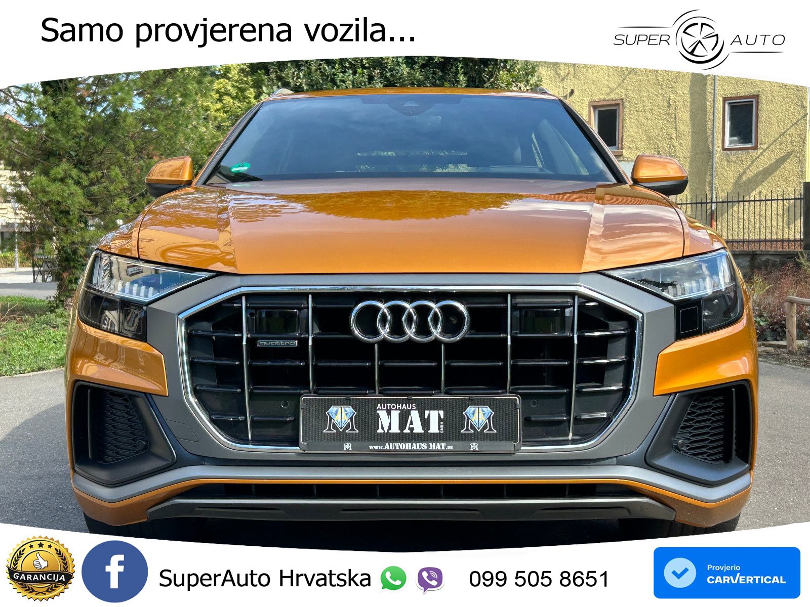 Audi Q8 50 TDI V6 (286 KS) quattro Tiptronic S line LED+GR SJED+ACC