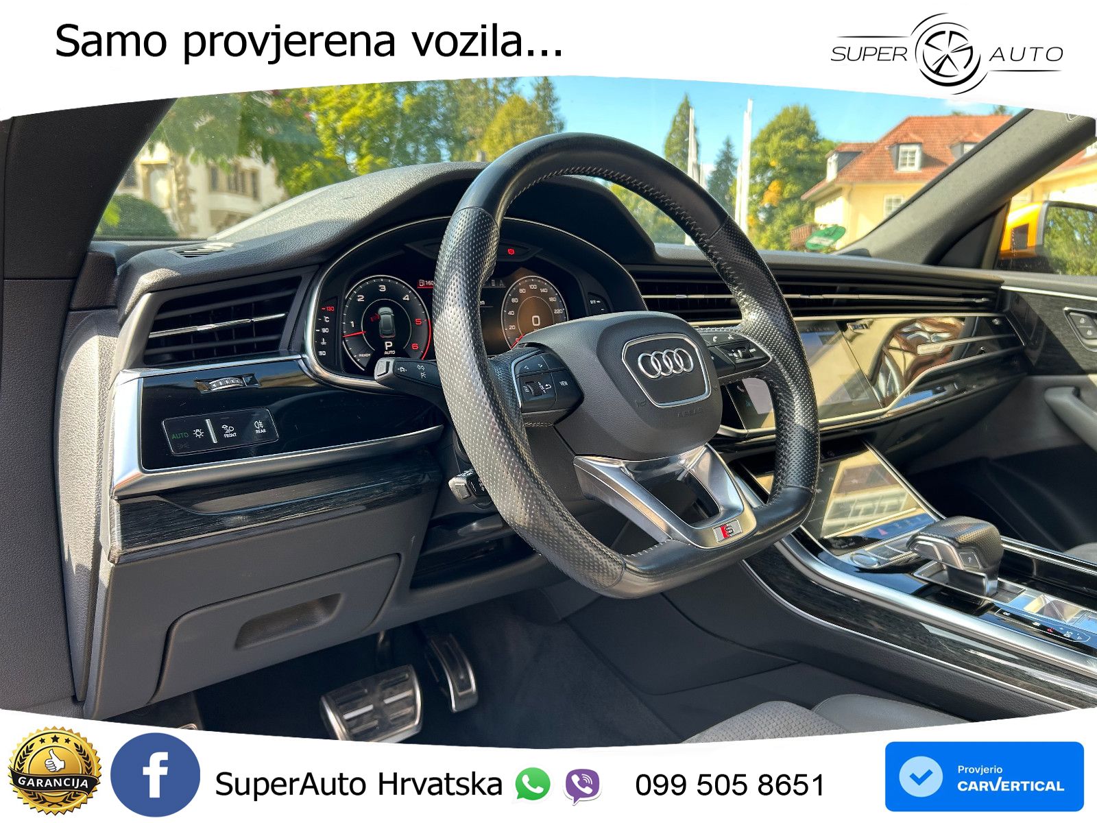 Audi Q8 50 TDI V6 (286 KS) quattro Tiptronic S line LED+GR SJED+ACC