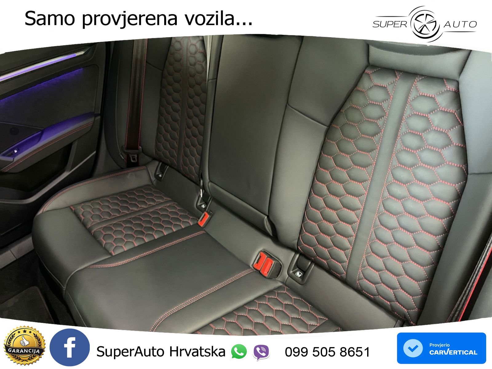 Audi RS3 Sedan 2.5 TFSI (400 KS) quattro S tronic LED+GR SJED+ACC