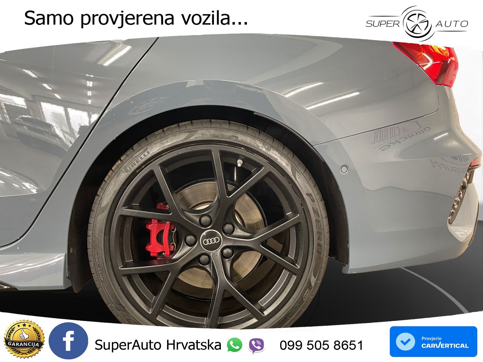 Audi RS3 Sedan 2.5 TFSI (400 KS) quattro S tronic LED+GR SJED+ACC