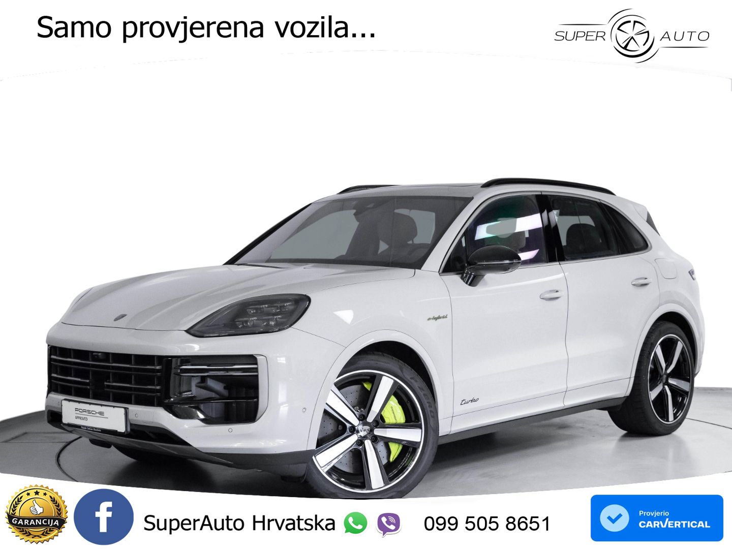 Porsche Cayenne Turbo 4.0 V8 (739 KS) E-Hybrid Tiptronic S