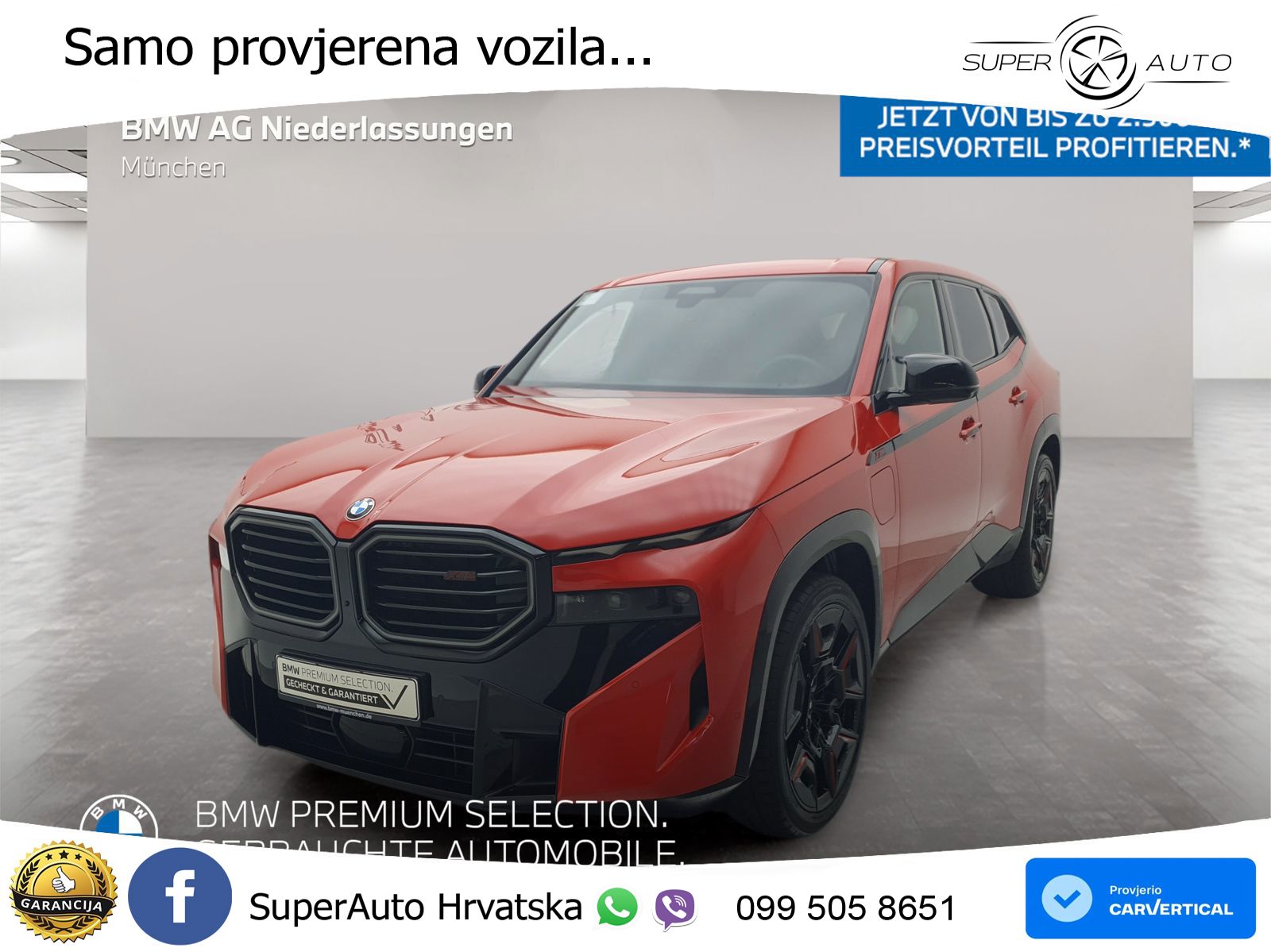 BMW XM Label Red 4.4 V8 (748 KS) xDrive Steptronic