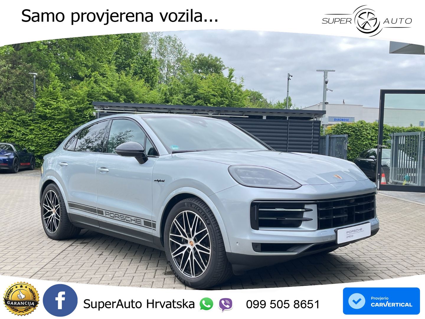 Porsche Cayenne Coupe 3.0 V6 (470 KS) E-Hybrid Tiptronic S