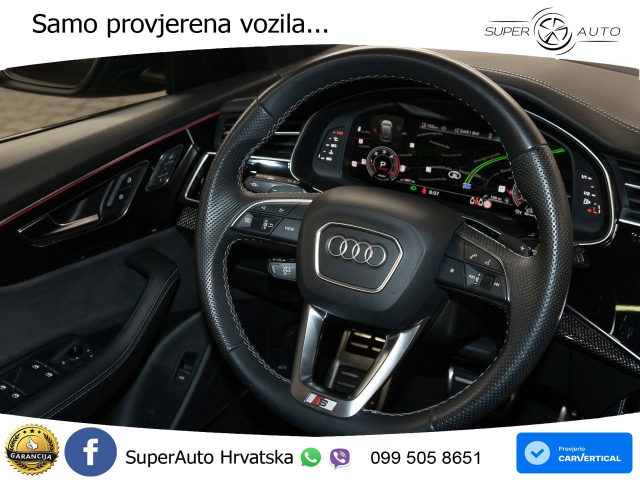 Audi Q8 50 TDI V6 (286 KS) quattro Tiptronic