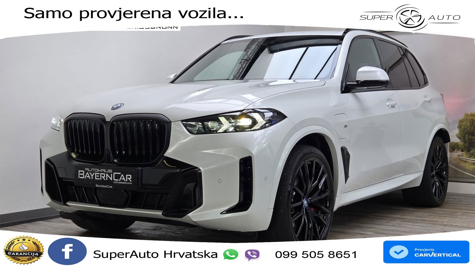 BMW X5 50e (490 KS) xDrive Steptronic LED+GR SJED+ACC