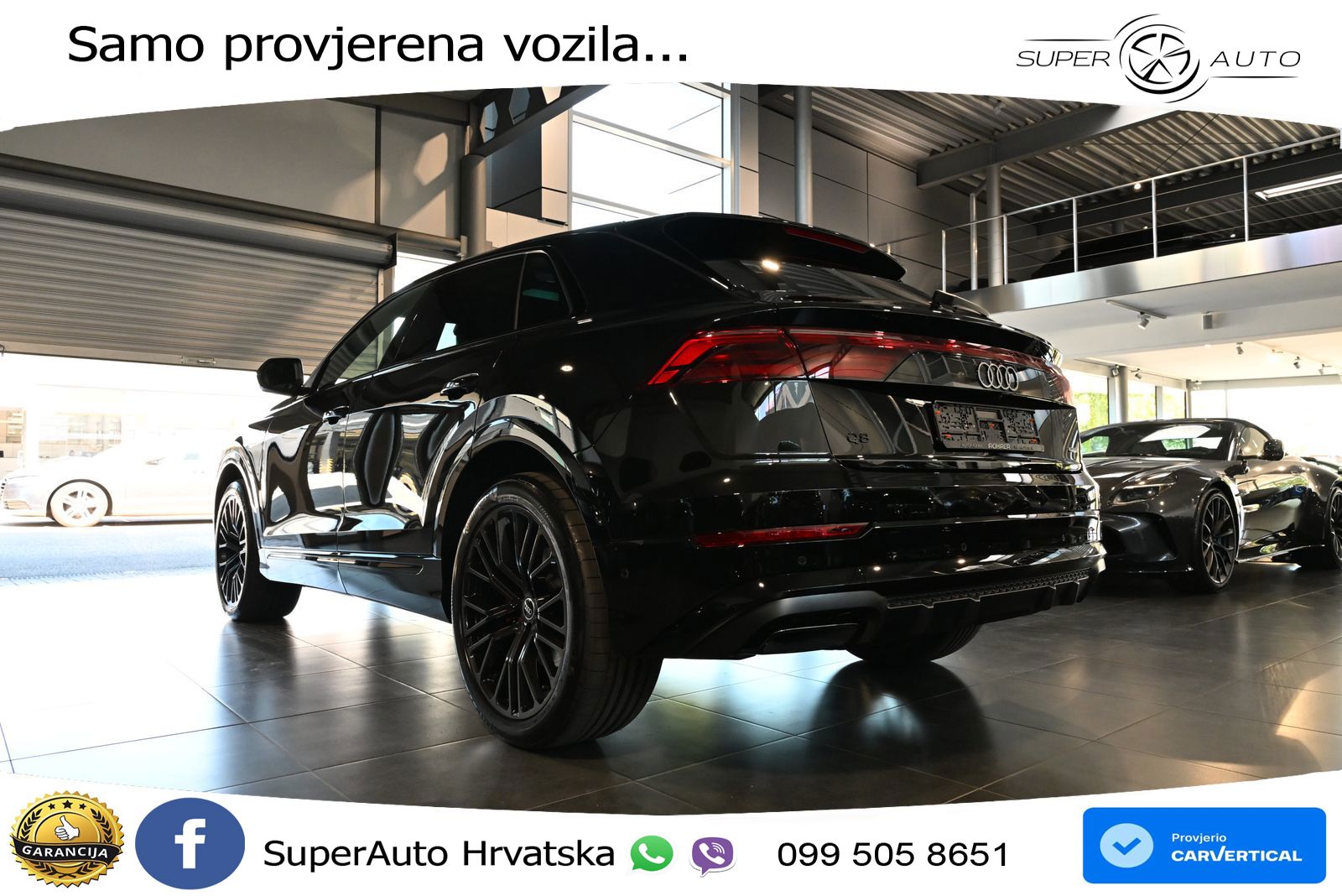 Audi Q8 50 TDI V6 (286 KS) quattro Tiptronic S line LED+GR SJED+ACC