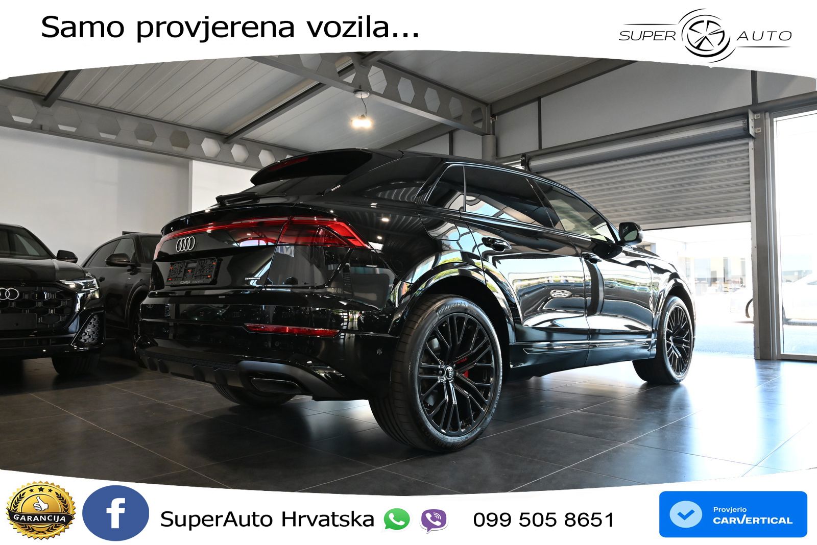 Audi Q8 50 TDI V6 (286 KS) quattro Tiptronic S line LED+GR SJED+ACC