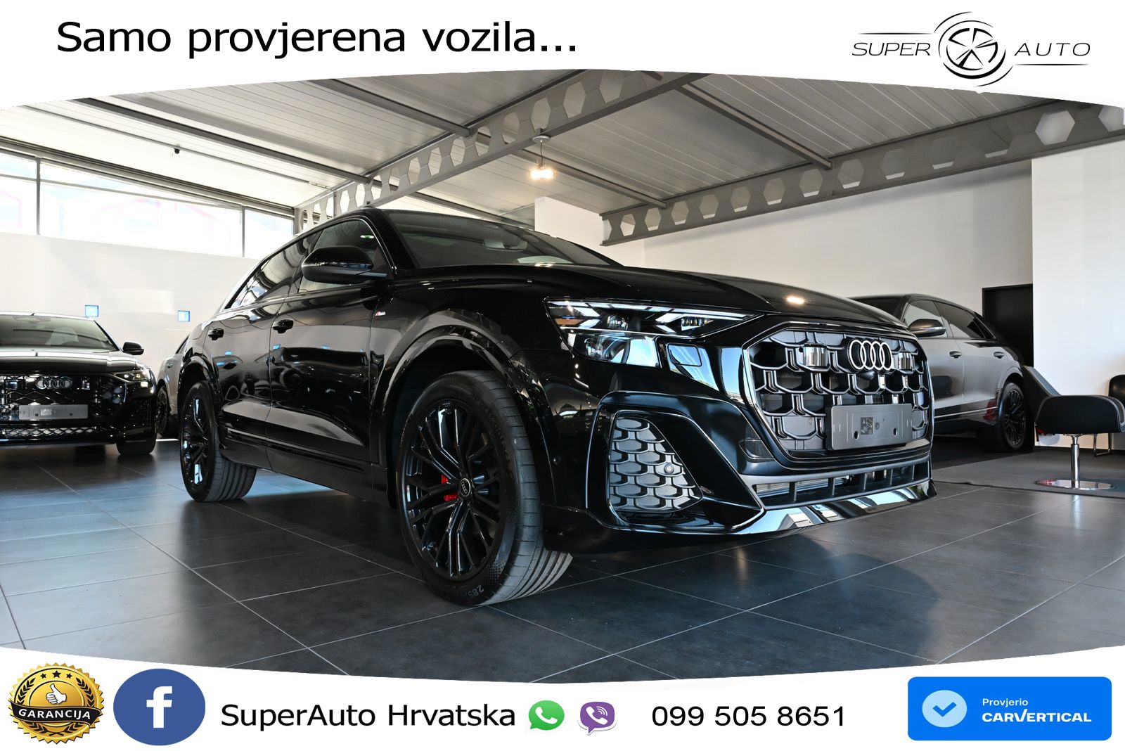 Audi Q8 50 TDI V6 (286 KS) quattro Tiptronic S line LED+GR SJED+ACC