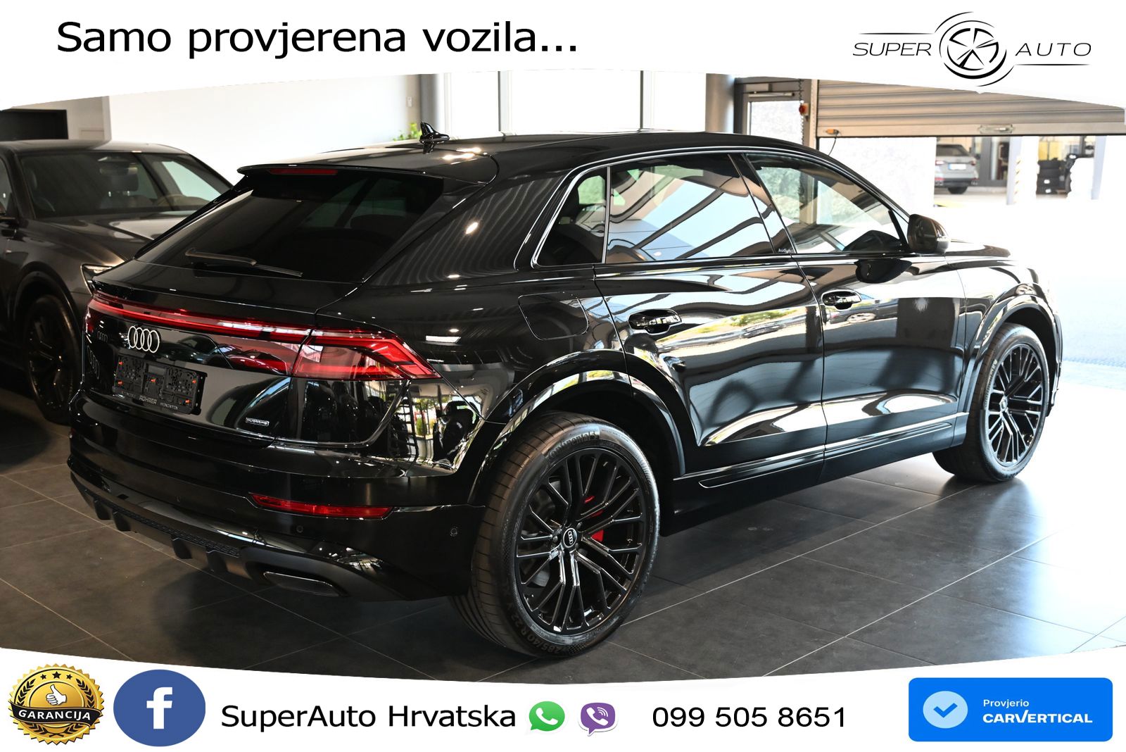 Audi Q8 50 TDI V6 (286 KS) quattro Tiptronic S line LED+GR SJED+ACC