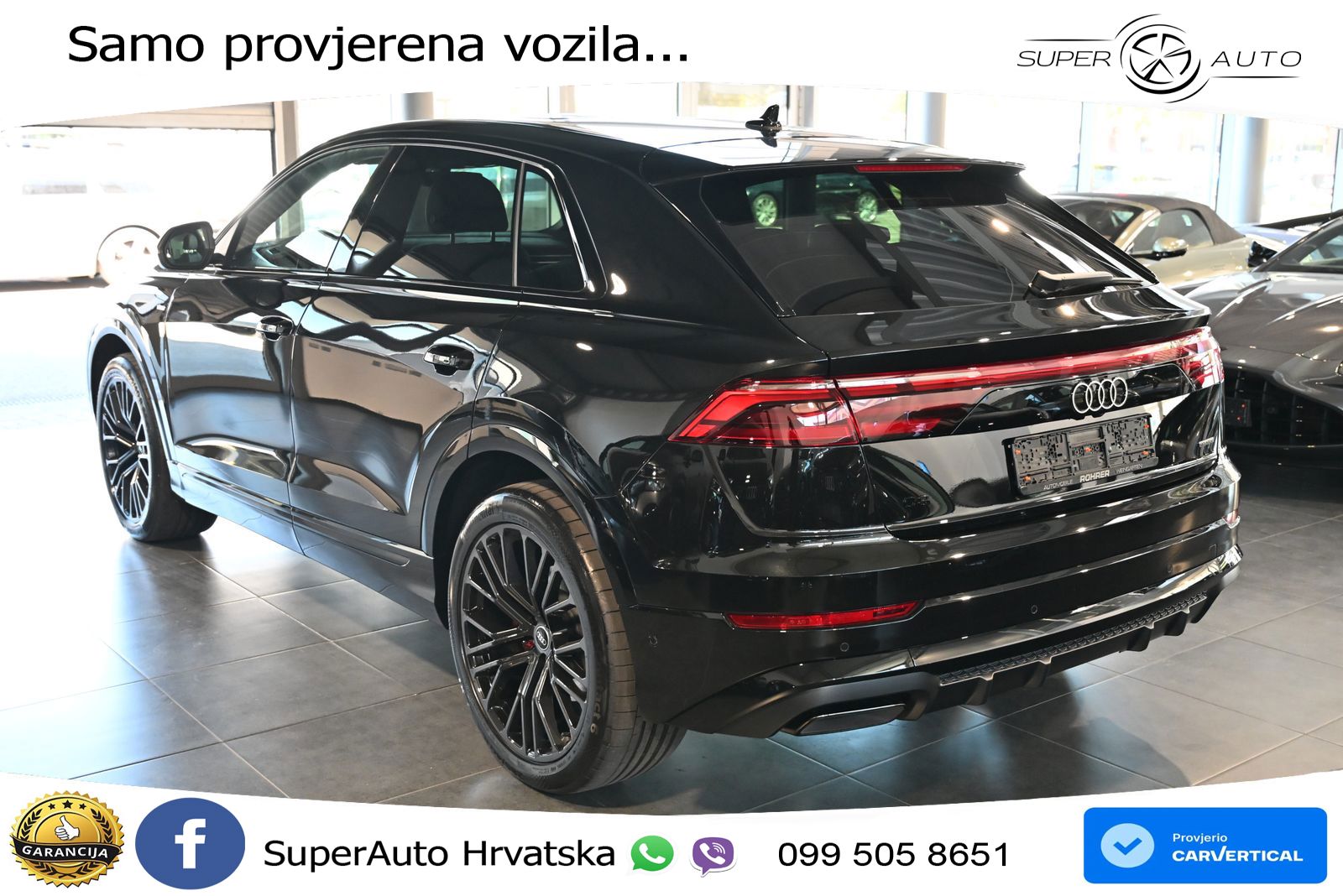 Audi Q8 50 TDI V6 (286 KS) quattro Tiptronic S line LED+GR SJED+ACC