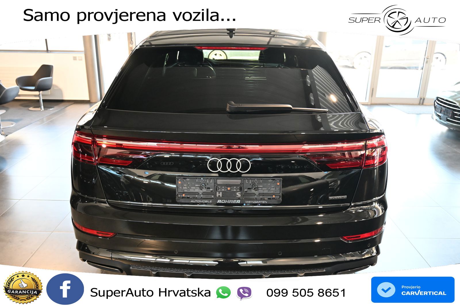 Audi Q8 50 TDI V6 (286 KS) quattro Tiptronic S line LED+GR SJED+ACC