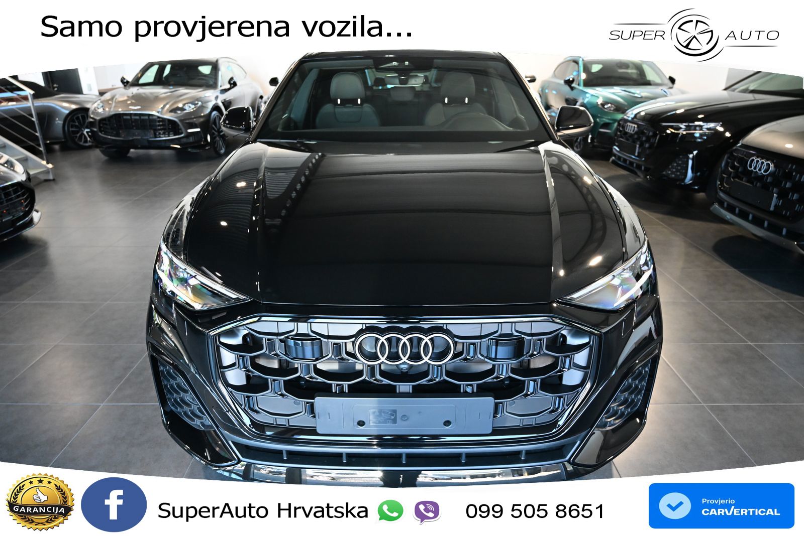 Audi Q8 50 TDI V6 (286 KS) quattro Tiptronic S line LED+GR SJED+ACC