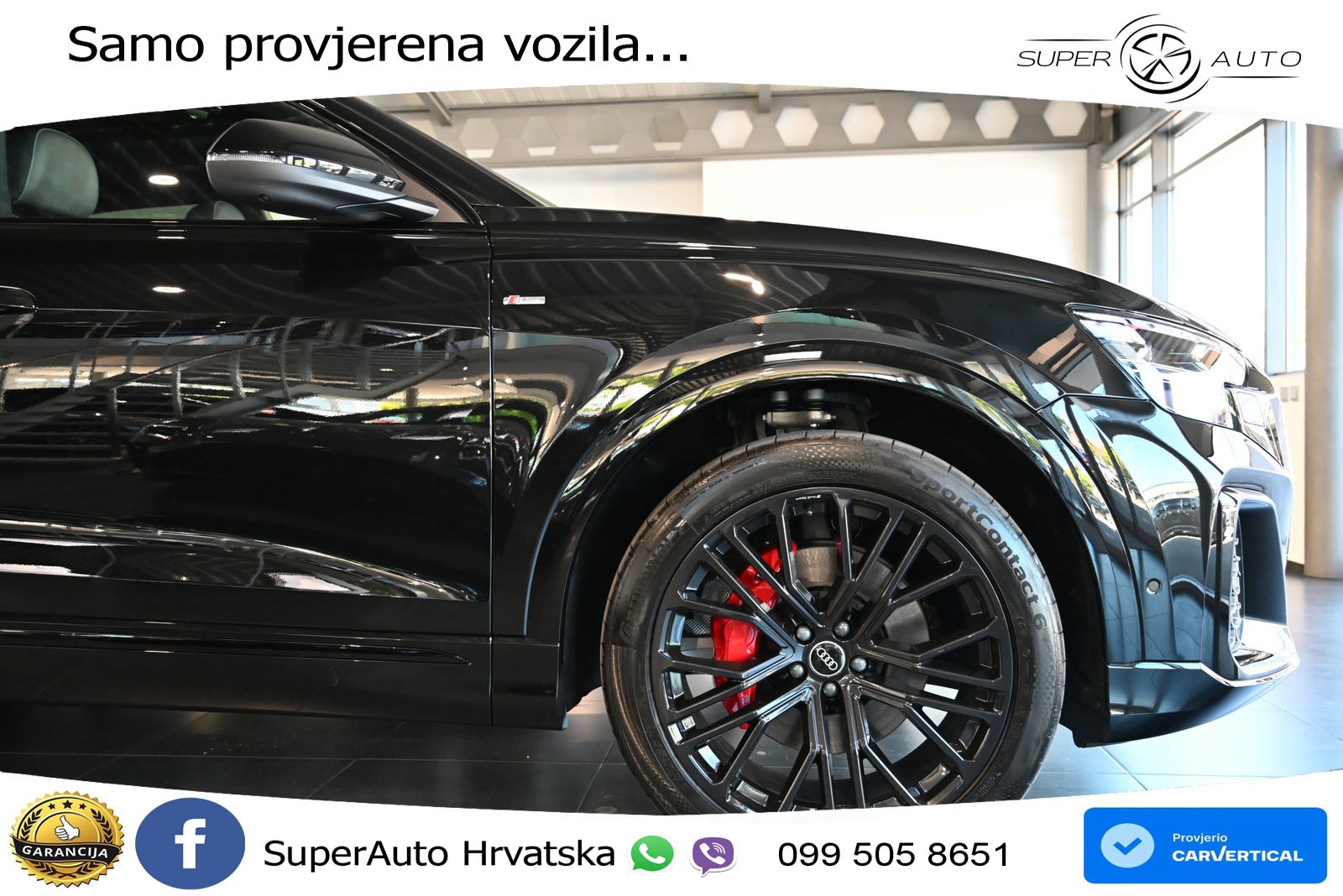 Audi Q8 50 TDI V6 (286 KS) quattro Tiptronic S line LED+GR SJED+ACC