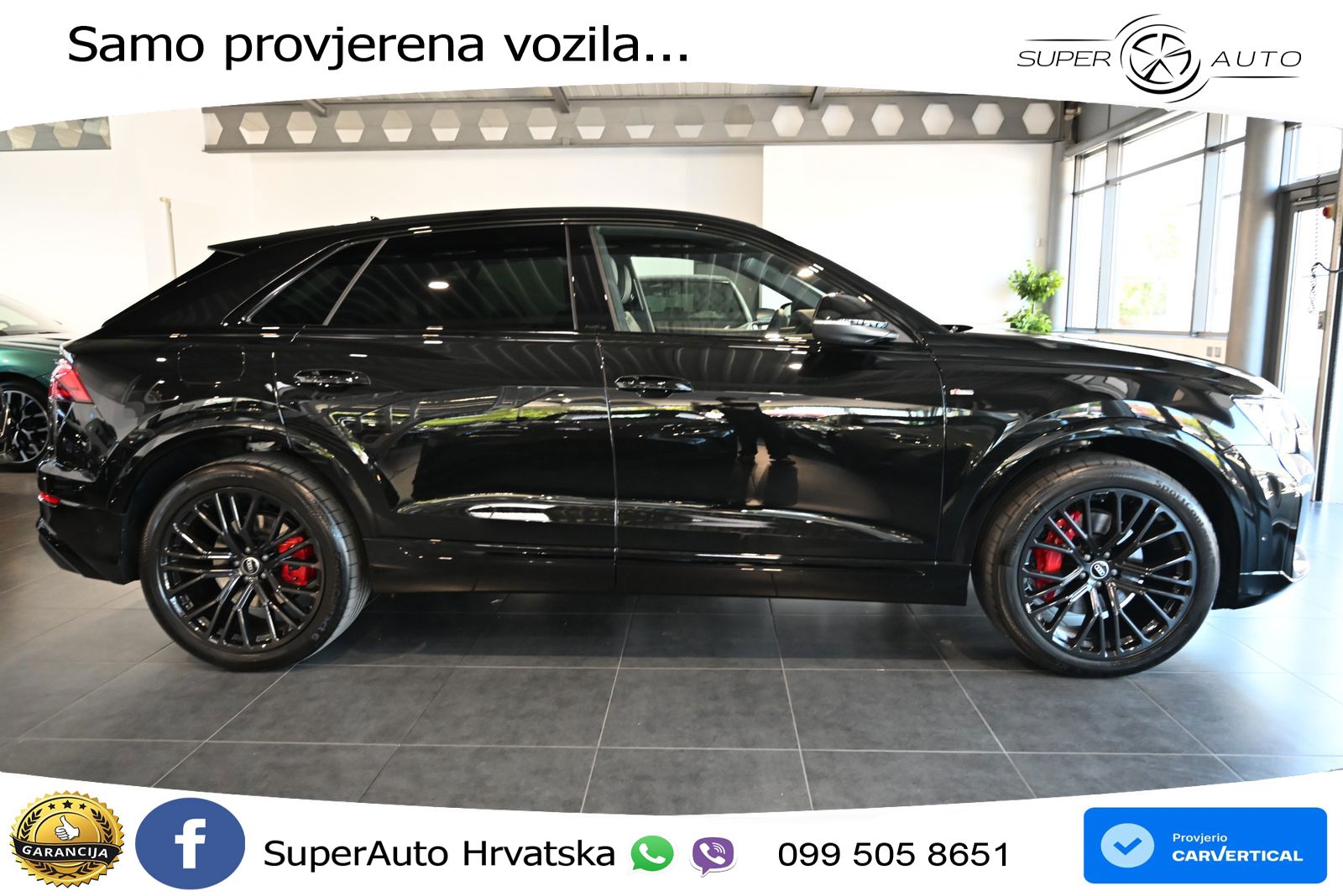 Audi Q8 50 TDI V6 (286 KS) quattro Tiptronic S line LED+GR SJED+ACC