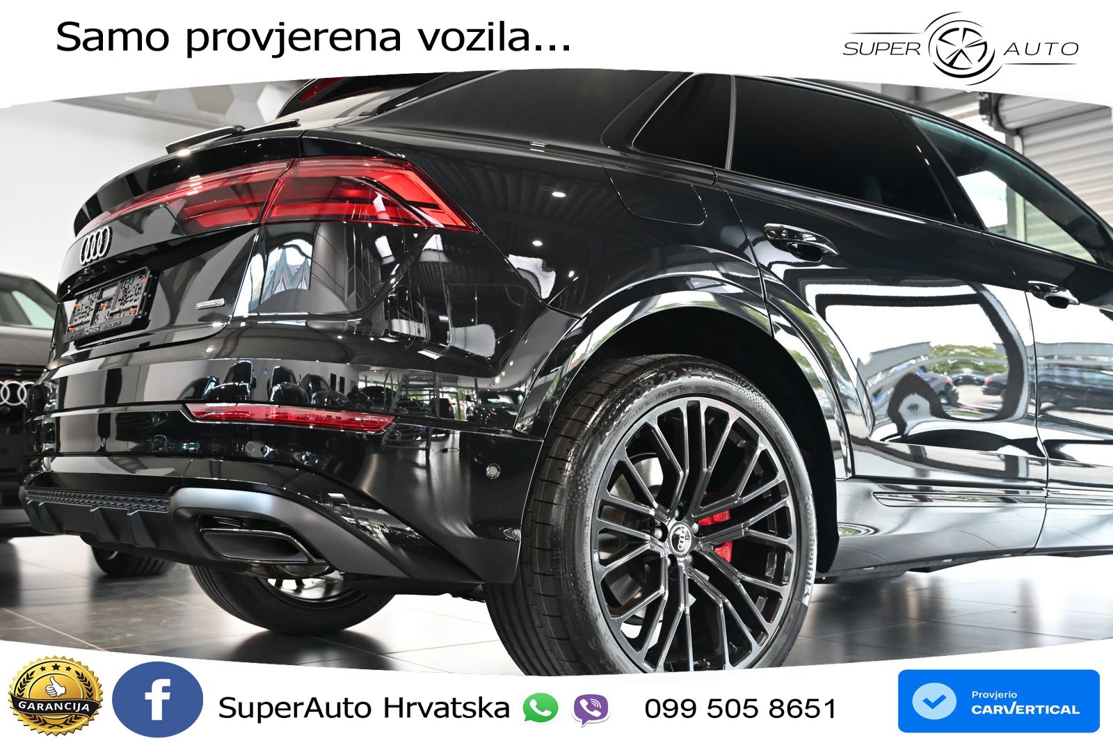 Audi Q8 50 TDI V6 (286 KS) quattro Tiptronic S line LED+GR SJED+ACC