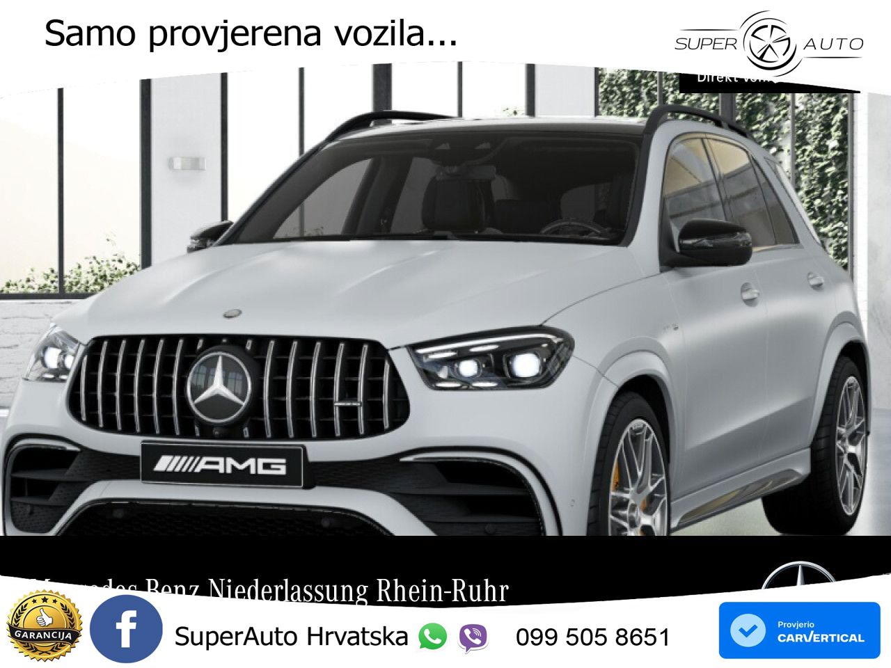 Mercedes AMG GLE 63 S V8 (612 KS) EQ Boost 4MATIC+ AMG SPEEDSHIFT TCT 9G LED+GR SJED+ACC