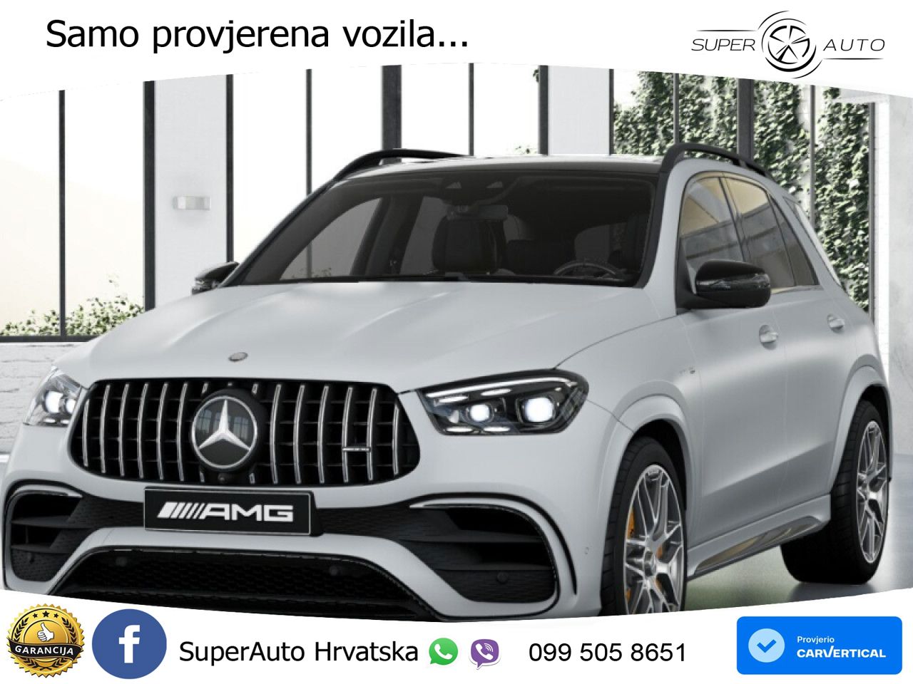 Mercedes AMG GLE 63 S V8 (612 KS) EQ Boost 4MATIC+ AMG SPEEDSHIFT TCT 9G LED+GR SJED+ACC