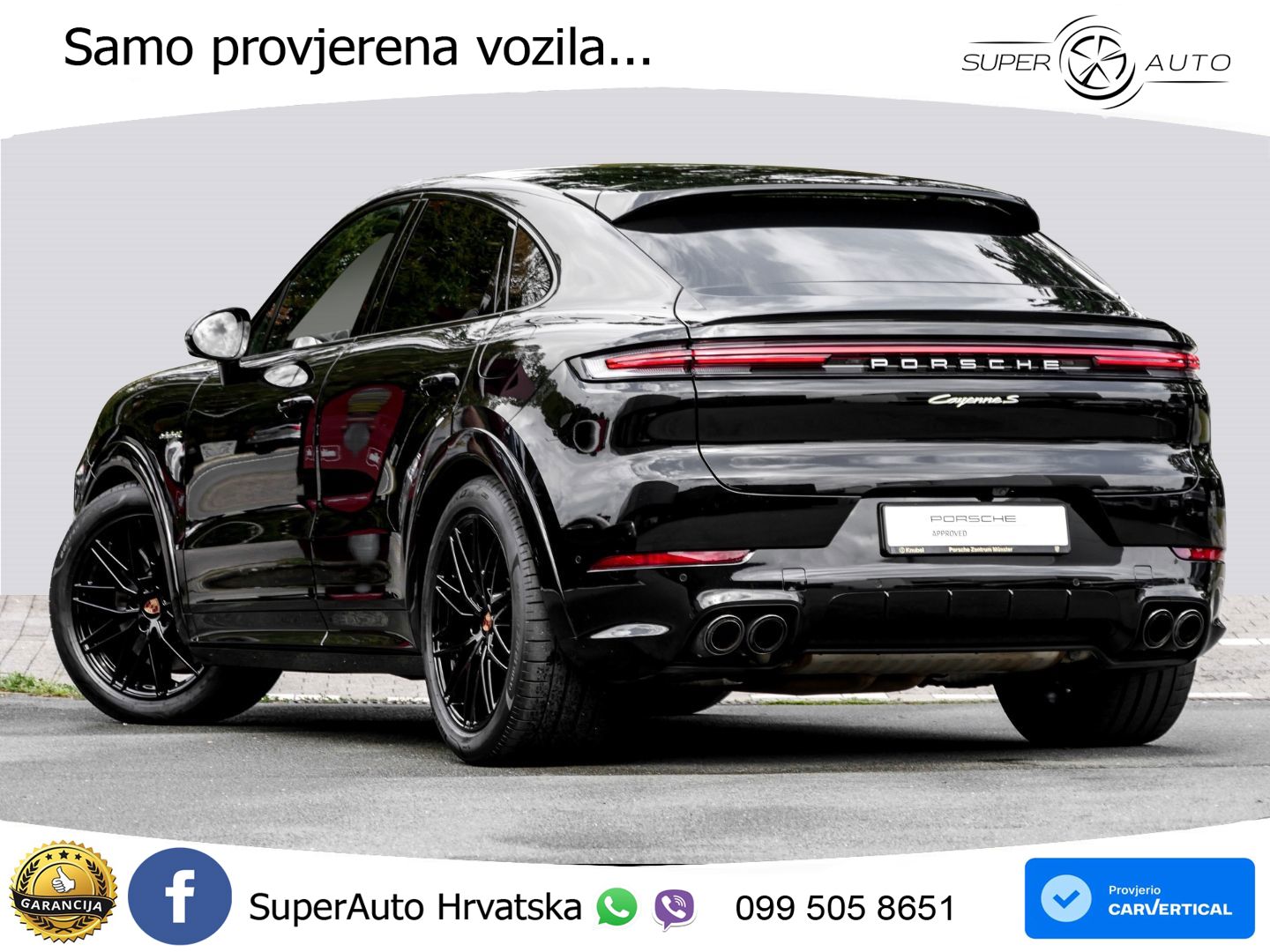 Porsche Cayenne Coupe S 3.0 V6 (519 KS) E-Hybrid Tiptronic S