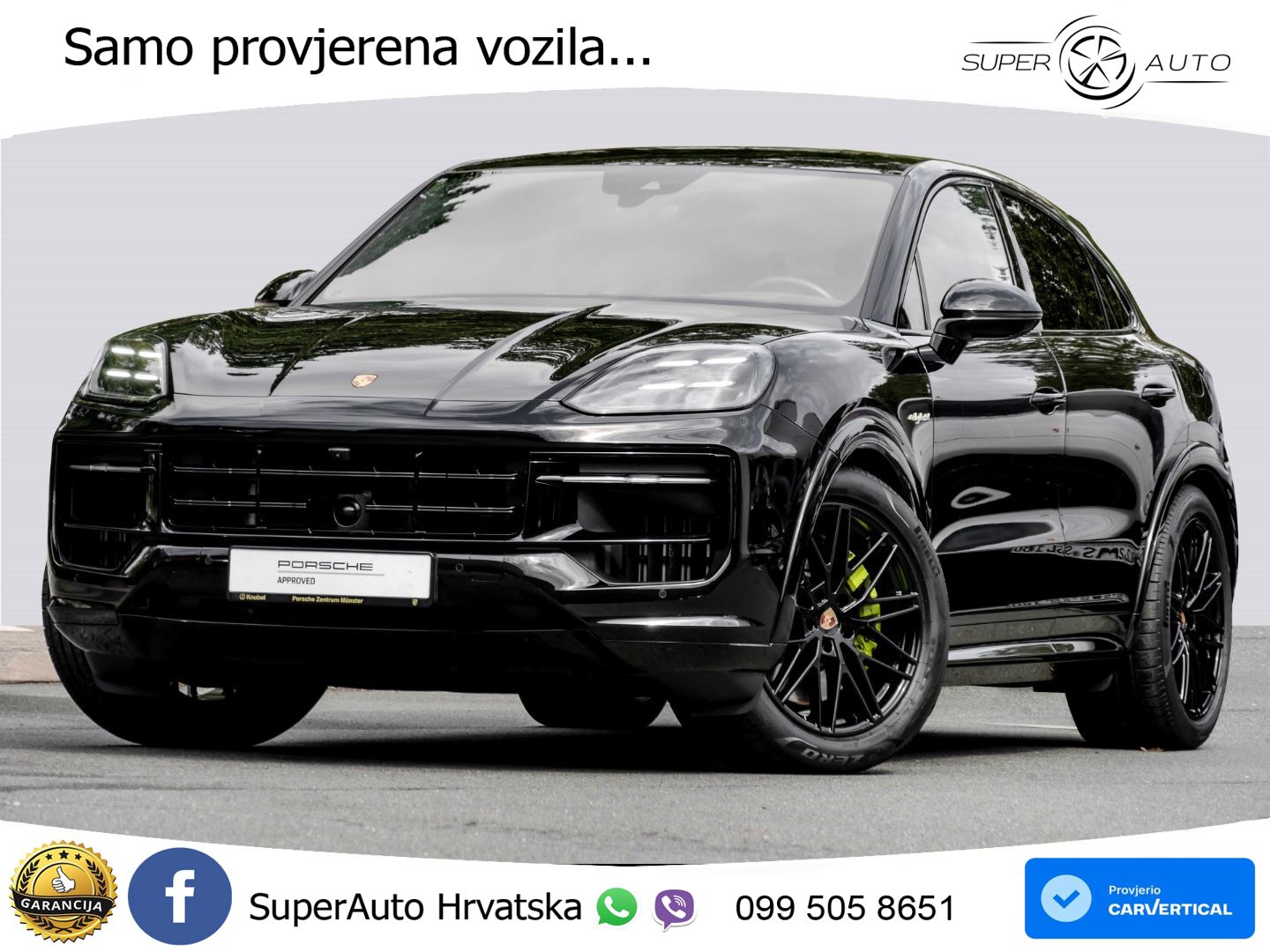 Porsche Cayenne Coupe S 3.0 V6 (519 KS) E-Hybrid Tiptronic S