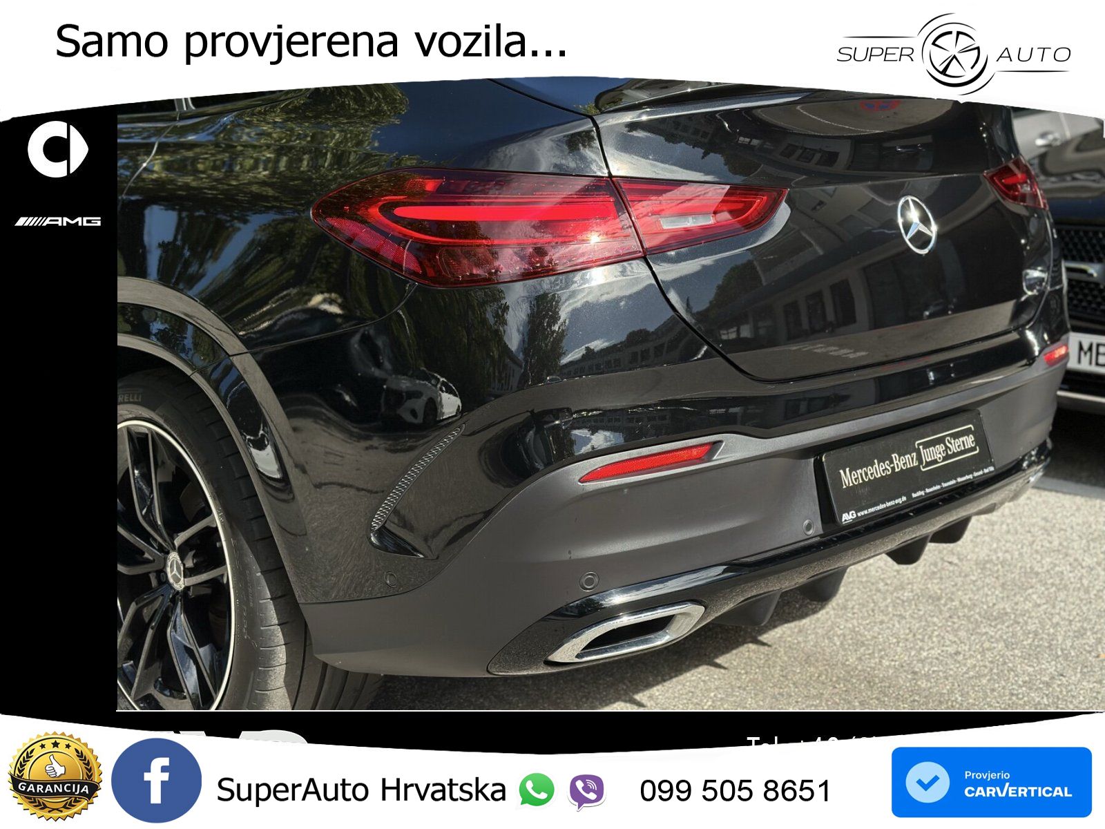 Mercedes GLE Coupe 450d (367 KS) EQ Boost 4MATIC 9G-TRONIC AMG LED+GR SJED+ACC