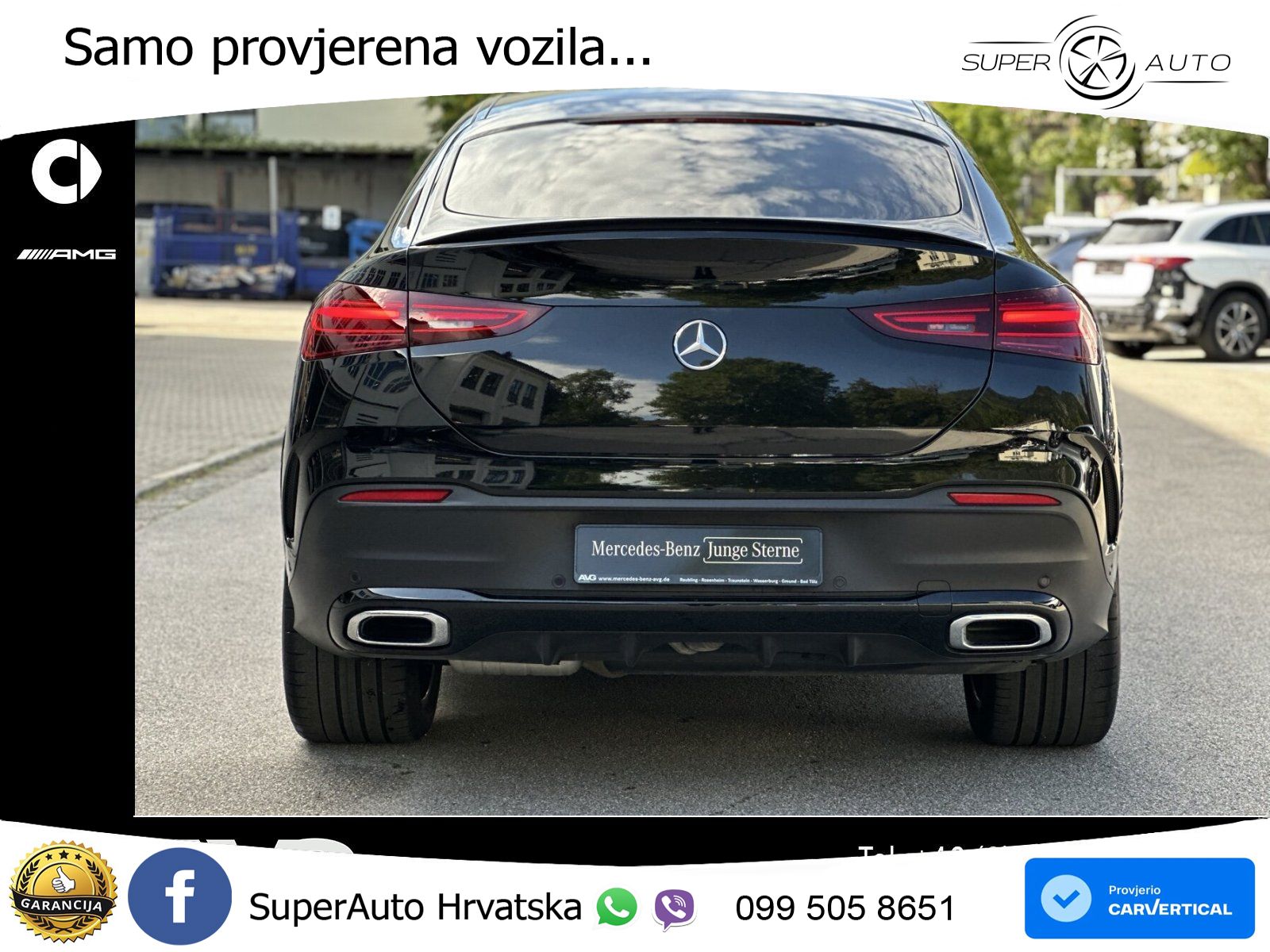 Mercedes GLE Coupe 450d (367 KS) EQ Boost 4MATIC 9G-TRONIC AMG LED+GR SJED+ACC