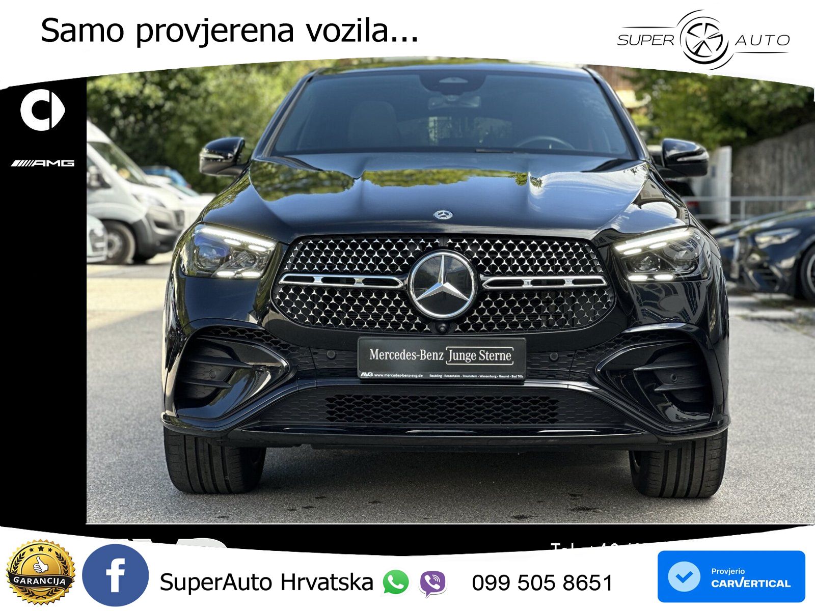 Mercedes GLE Coupe 450d (367 KS) EQ Boost 4MATIC 9G-TRONIC AMG LED+GR SJED+ACC