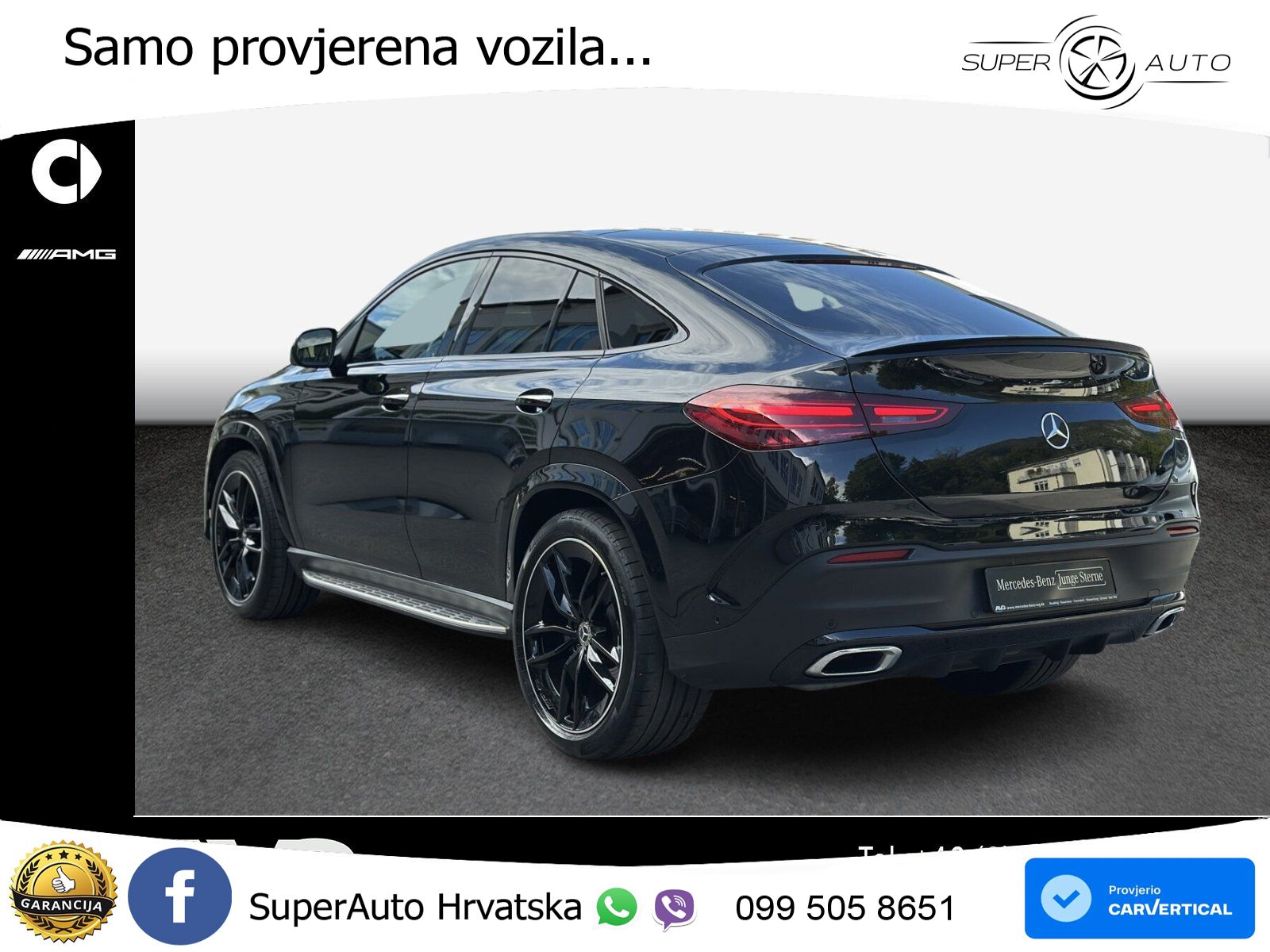 Mercedes GLE Coupe 450d (367 KS) EQ Boost 4MATIC 9G-TRONIC AMG LED+GR SJED+ACC