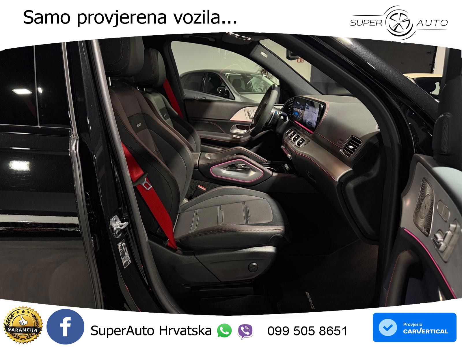 Mercedes AMG GLE 53 (435 KS) EQ Boost 4MATIC+ AMG SPEEDSHIFT TCT 9G ZRAČNI+ACC+GR SJED+360+PANO