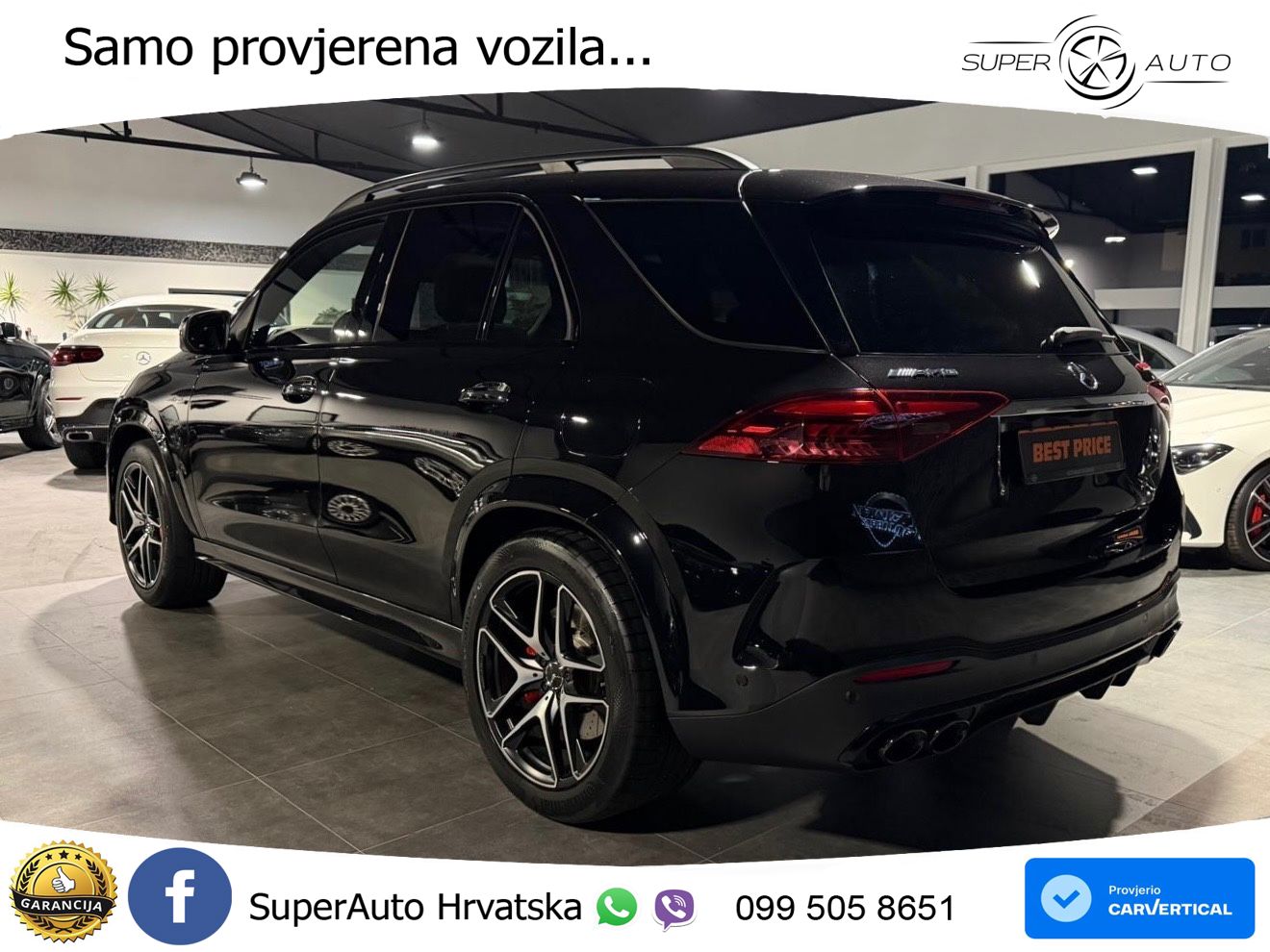 Mercedes AMG GLE 53 (435 KS) EQ Boost 4MATIC+ AMG SPEEDSHIFT TCT 9G ZRAČNI+ACC+GR SJED+360+PANO
