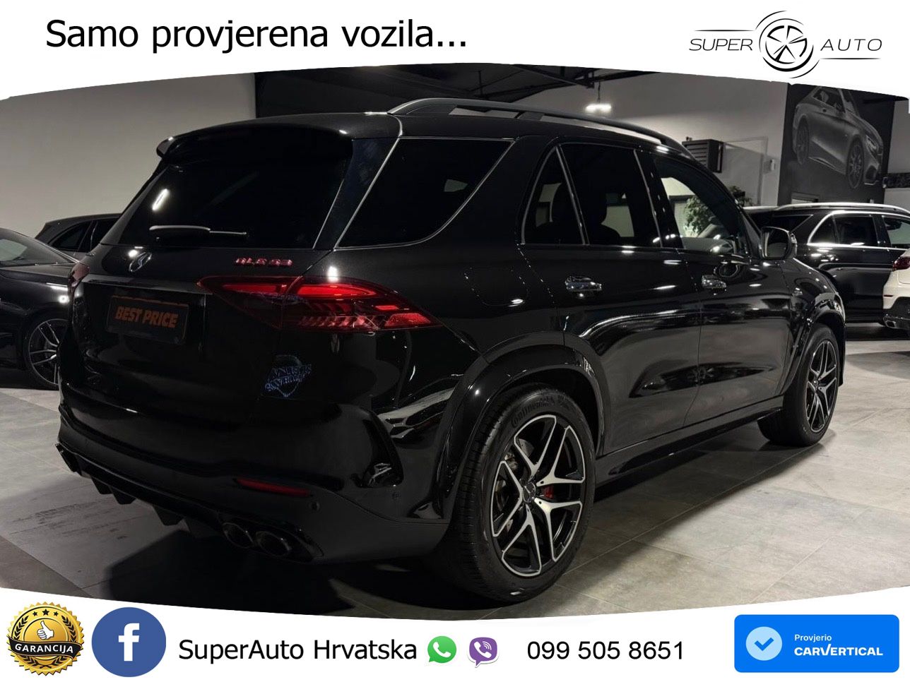 Mercedes AMG GLE 53 (435 KS) EQ Boost 4MATIC+ AMG SPEEDSHIFT TCT 9G ZRAČNI+ACC+GR SJED+360+PANO