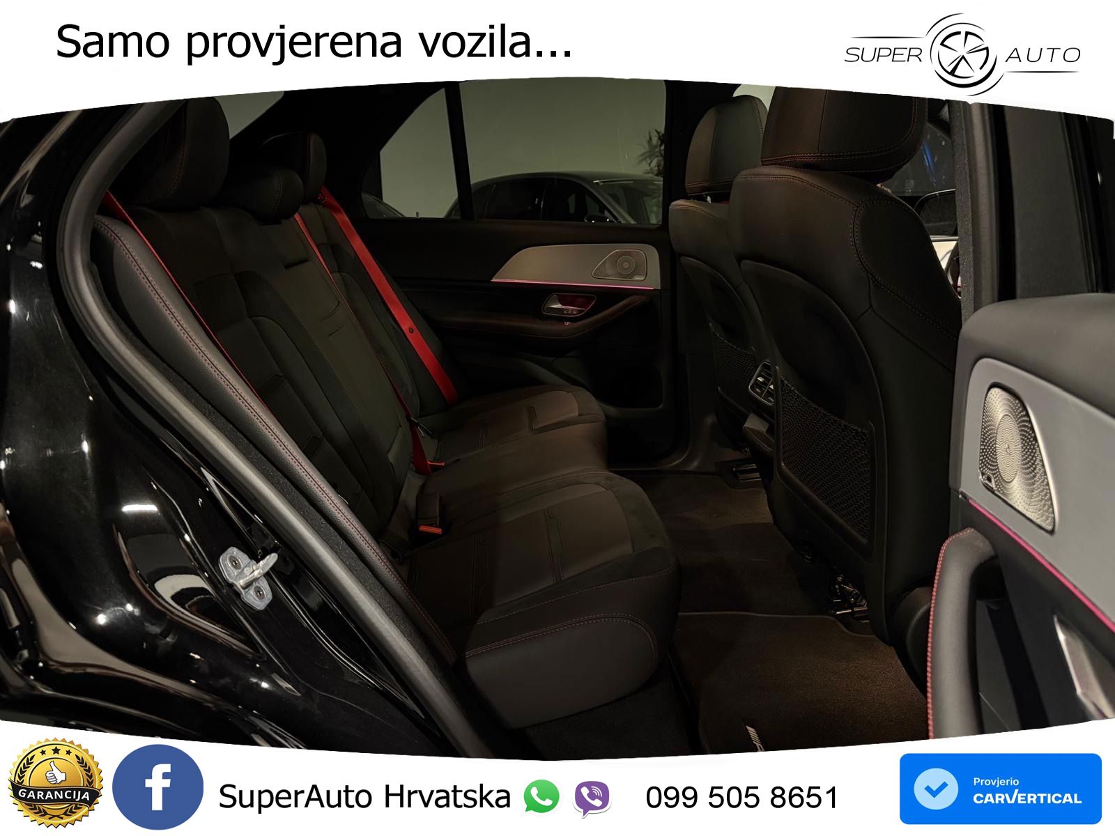 Mercedes AMG GLE 53 (435 KS) EQ Boost 4MATIC+ AMG SPEEDSHIFT TCT 9G ZRAČNI+ACC+GR SJED+360+PANO
