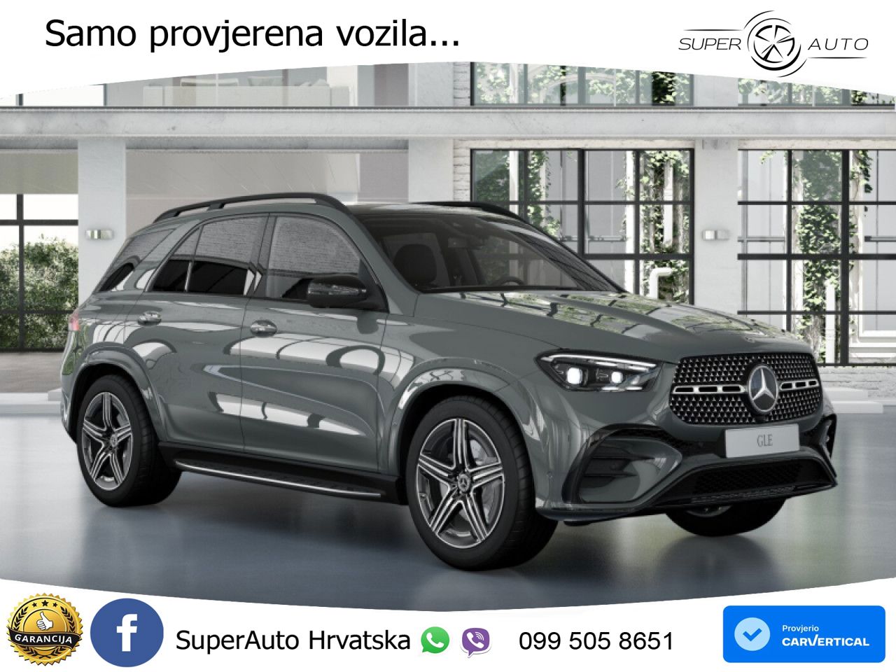 Mercedes GLE 450d (367 KS) EQ Boost 4MATIC 9G-TRONIC AMG LED+GR SJED+ACC