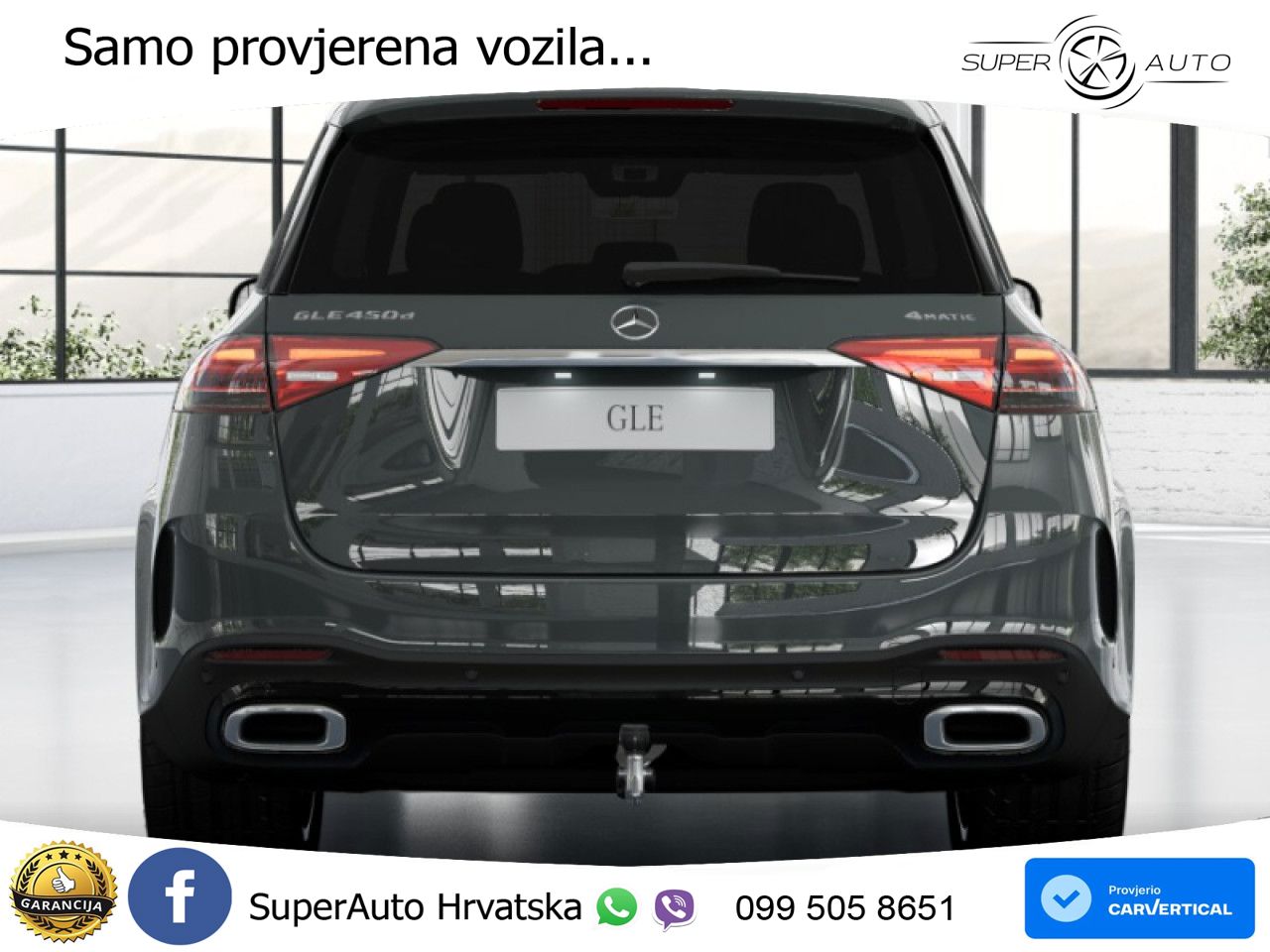 Mercedes GLE 450d (367 KS) EQ Boost 4MATIC 9G-TRONIC AMG LED+GR SJED+ACC