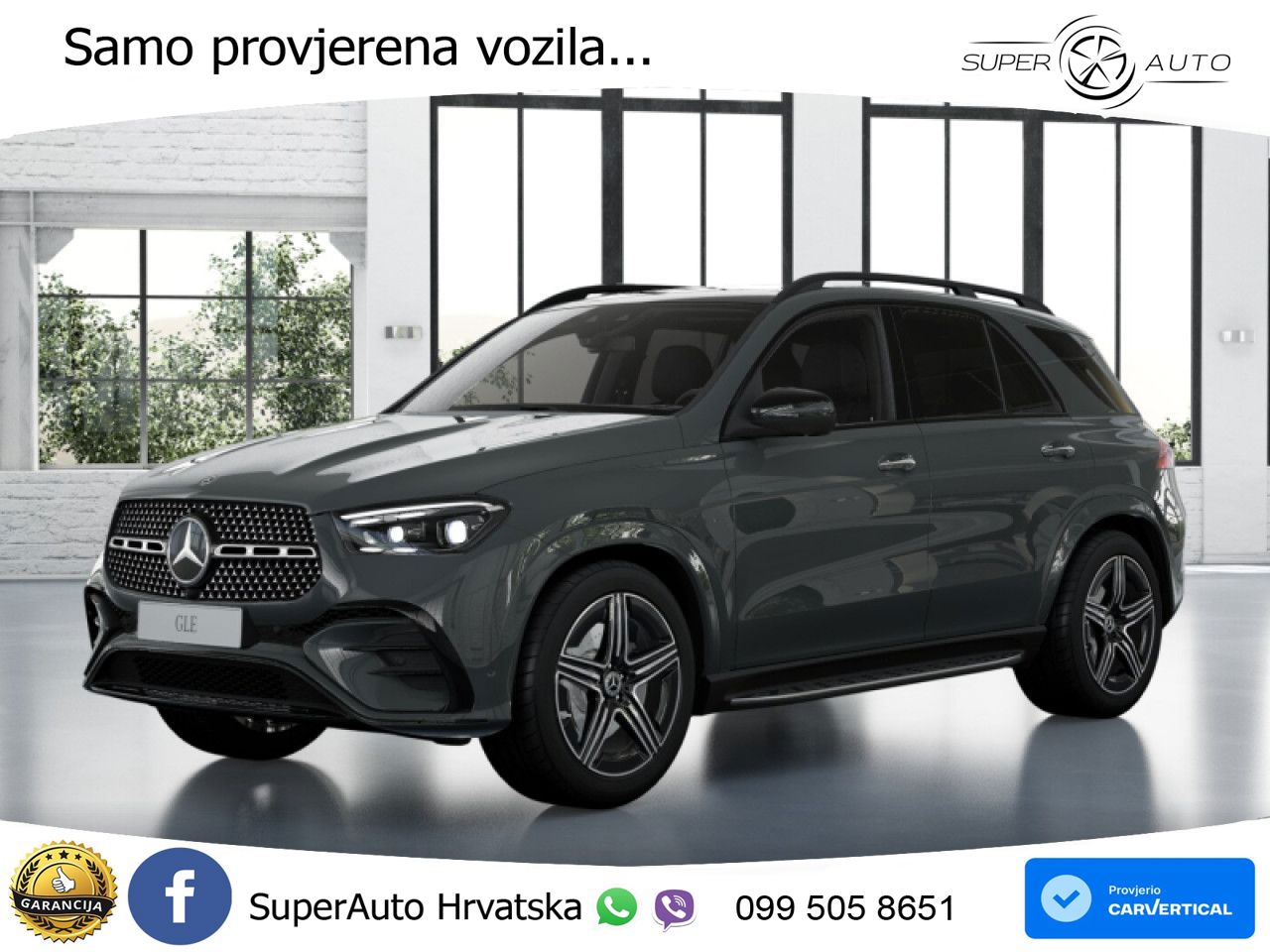 Mercedes GLE 450d (367 KS) EQ Boost 4MATIC 9G-TRONIC AMG LED+GR SJED+ACC